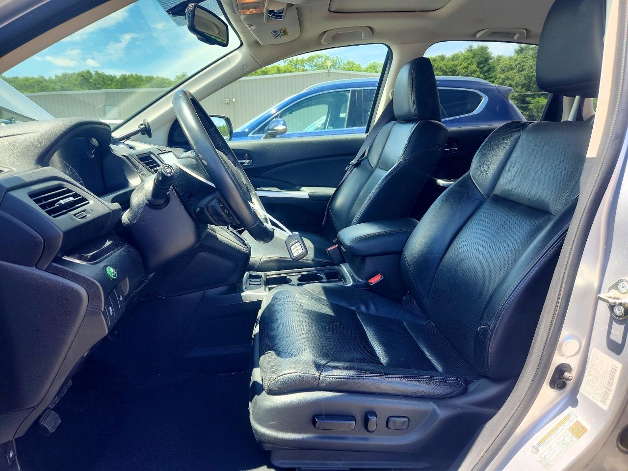 2015 Honda Cr-v Exl Silver vin: 2HKRM4H70FH649913