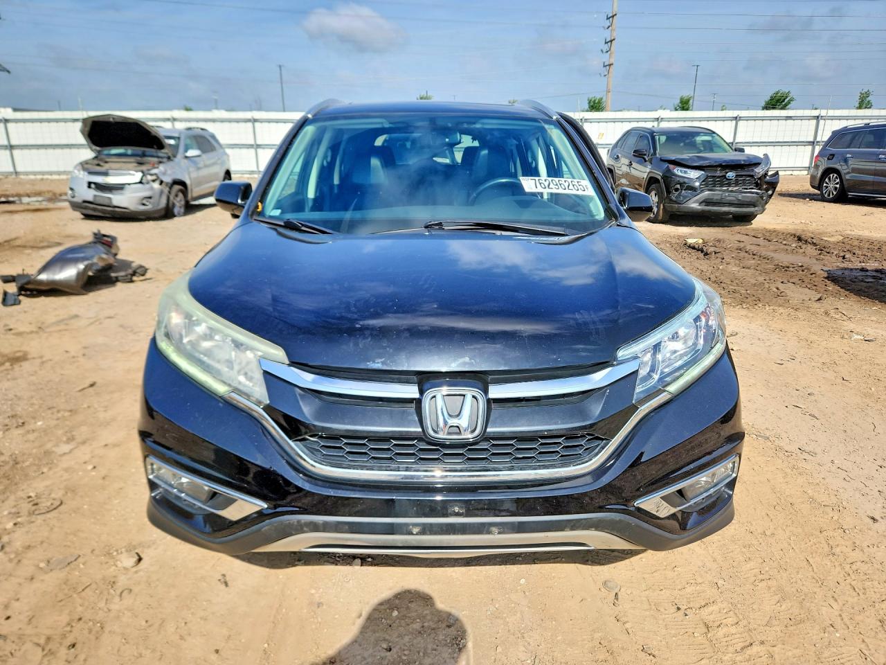 2015 Honda Cr-v Exl Black vin: 2HKRM4H70FH659244