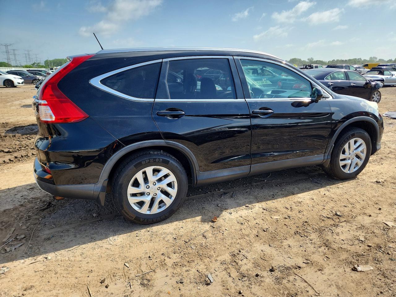 2015 Honda Cr-v Exl Black vin: 2HKRM4H70FH659244