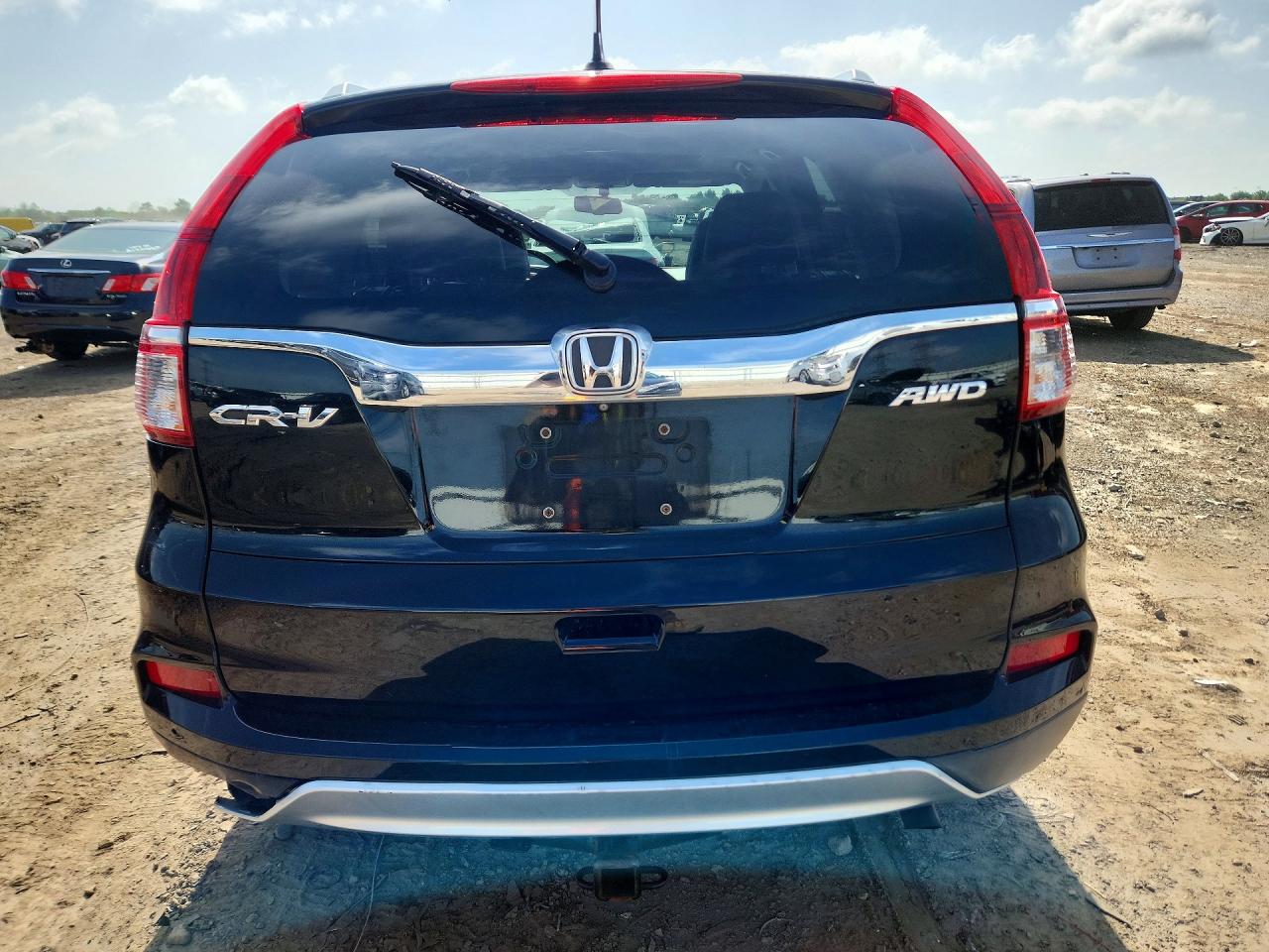 2015 Honda Cr-v Exl Black vin: 2HKRM4H70FH659244