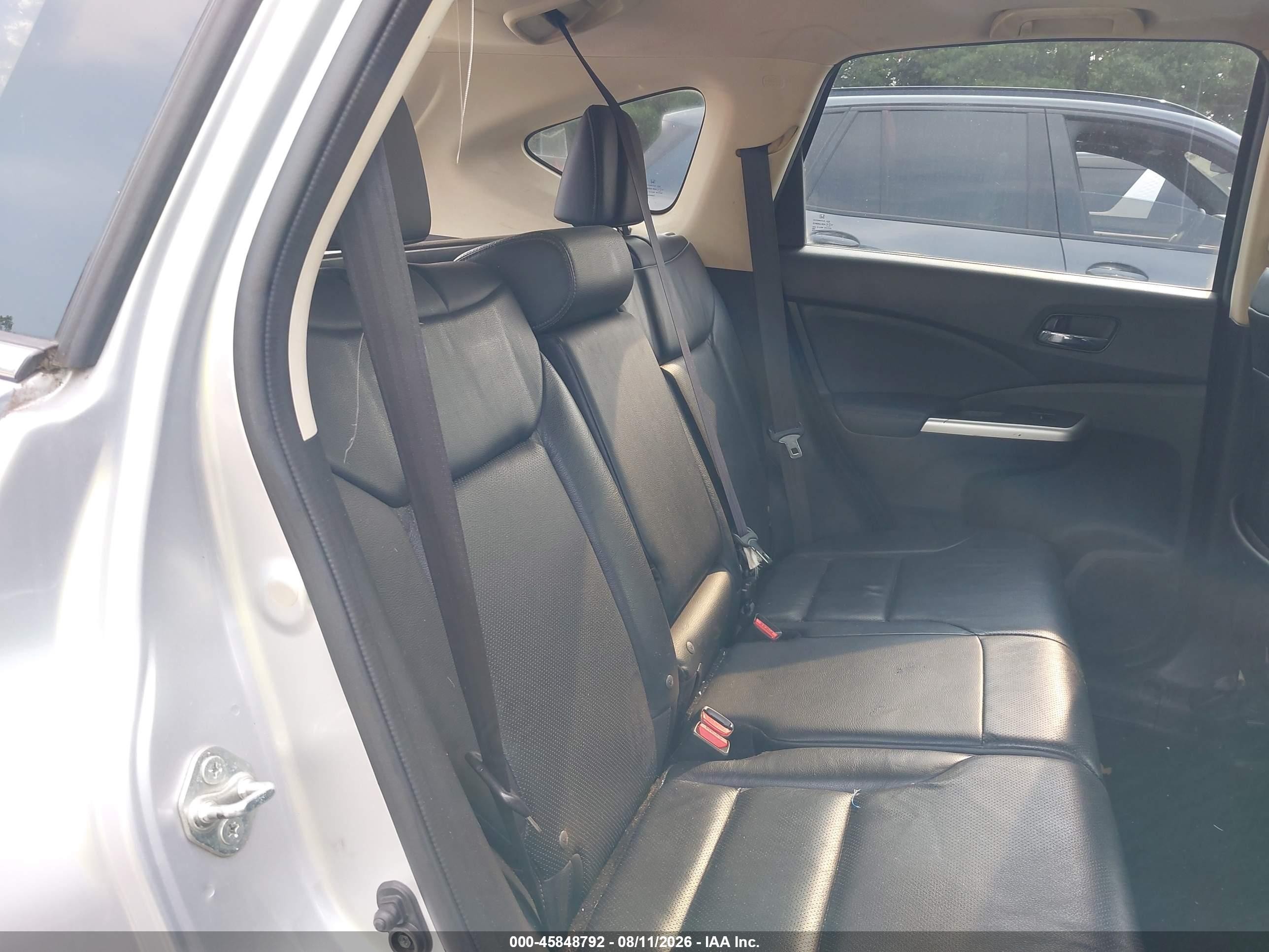 2015 Honda Cr-v Ex-l Silver vin: 2HKRM4H70FH662466