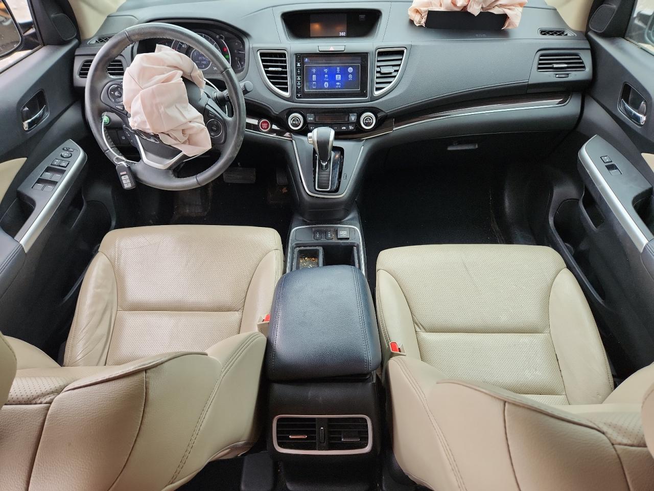 2015 Honda Cr-v Exl Blue vin: 2HKRM4H70FH700813