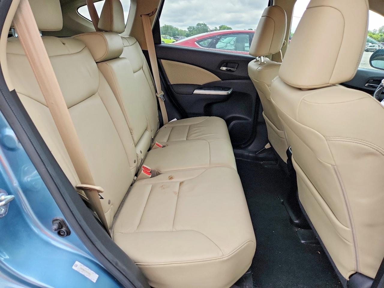 2015 Honda Cr-v Exl Blue vin: 2HKRM4H70FH700813