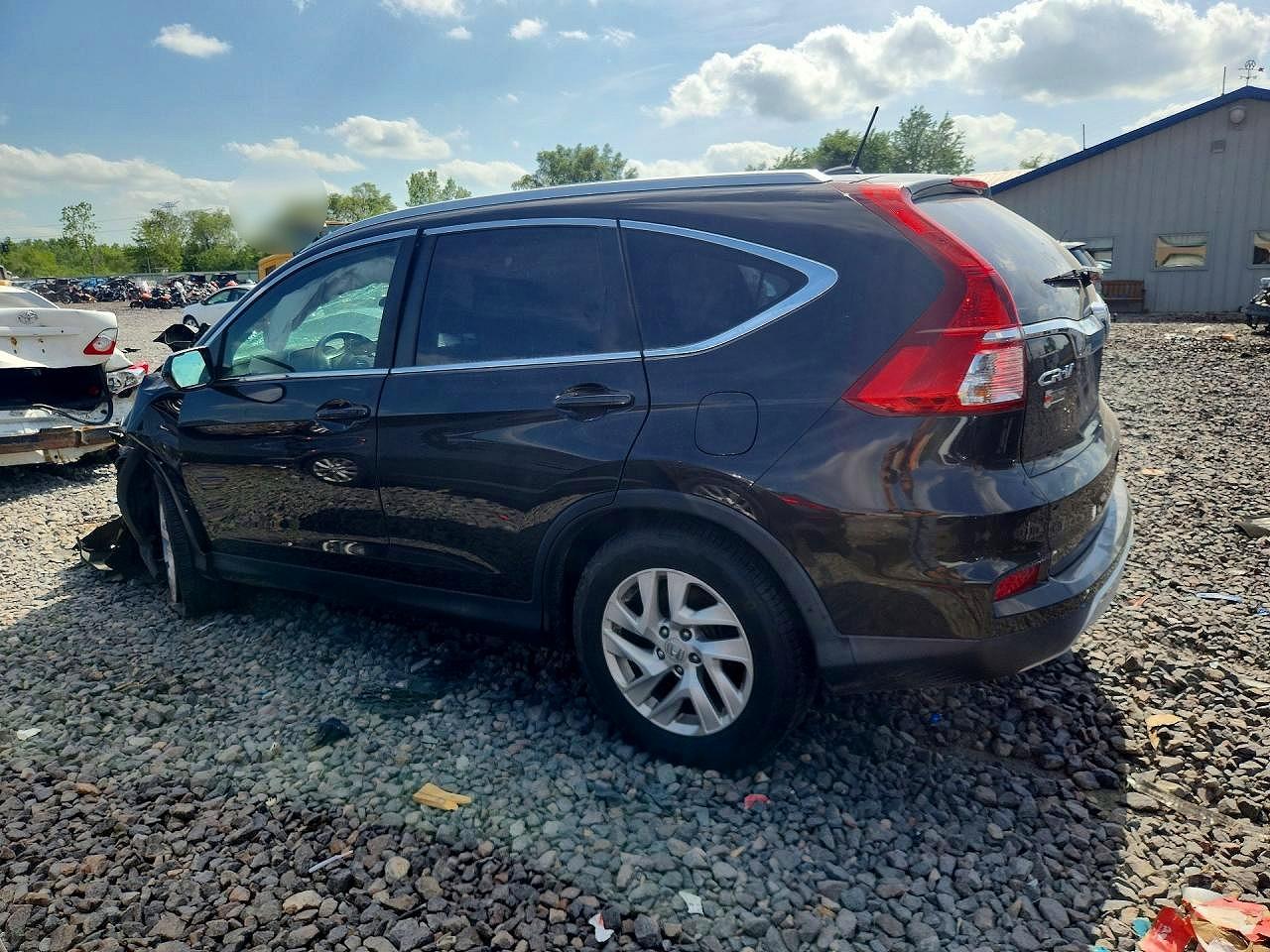 2015 Honda Cr-v Exl Black vin: 2HKRM4H70FH702447