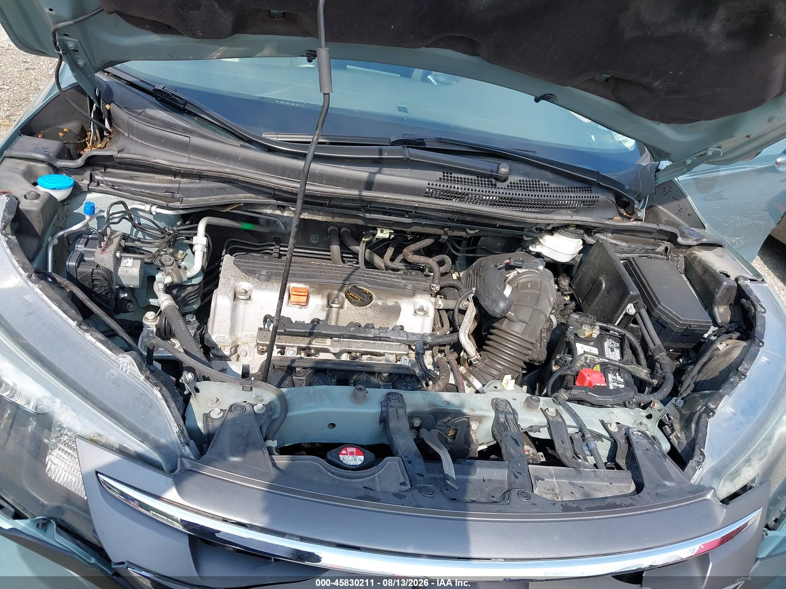 2012 Honda Cr-v Ex-l Light Blue vin: 2HKRM4H71CH608394