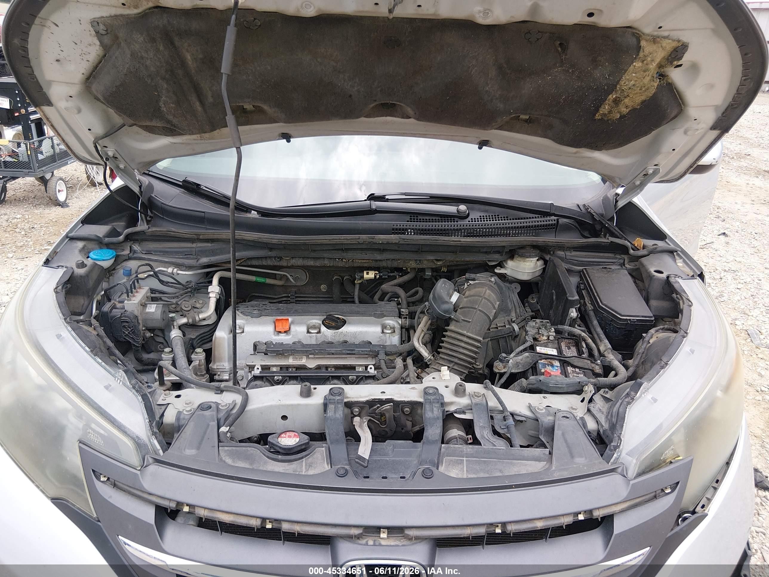 2012 Honda Cr-v Ex-l Серебряный vin: 2HKRM4H71CH610629