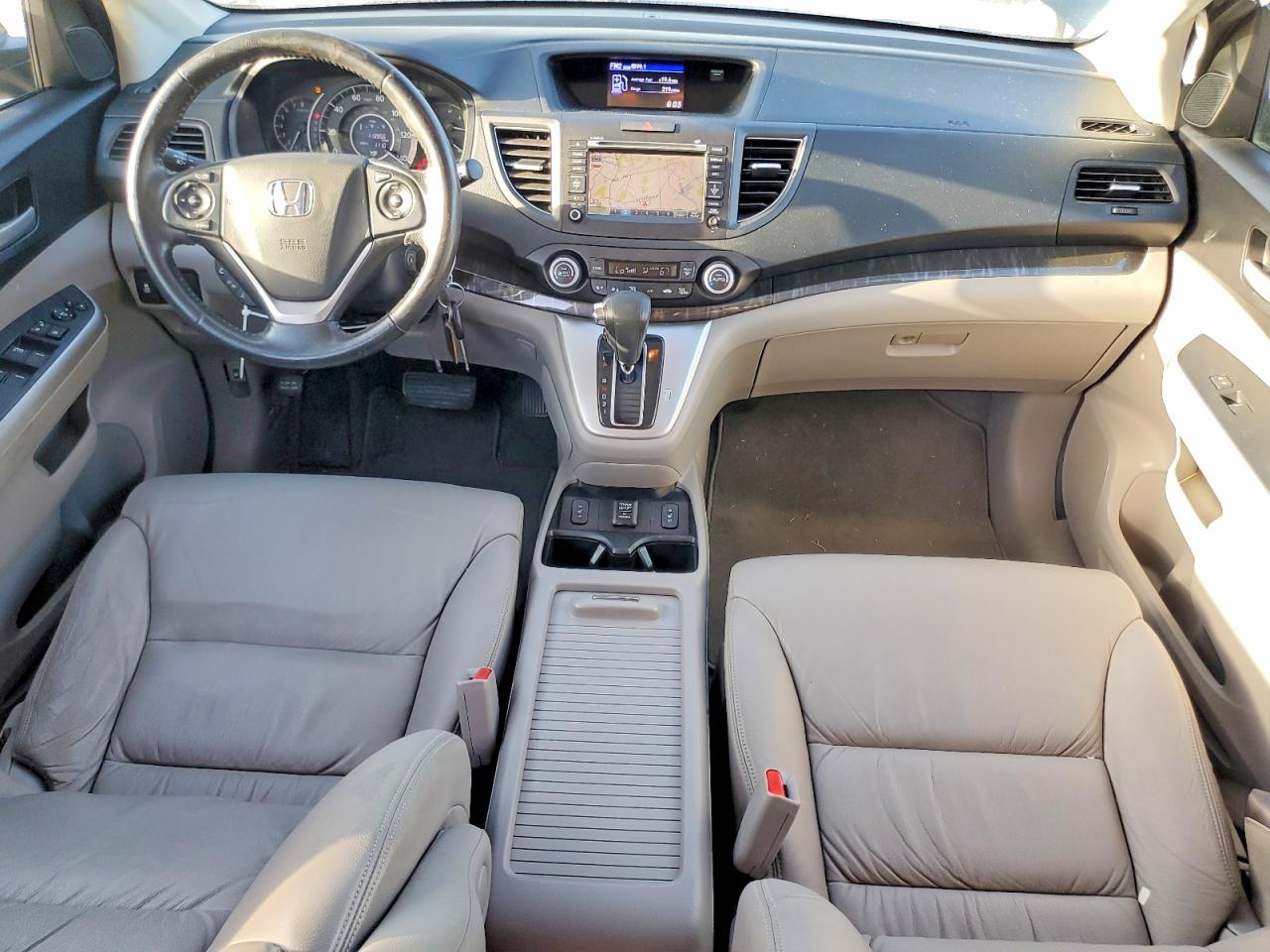 2012 Honda Cr-v Exl Gray vin: 2HKRM4H71CH618472
