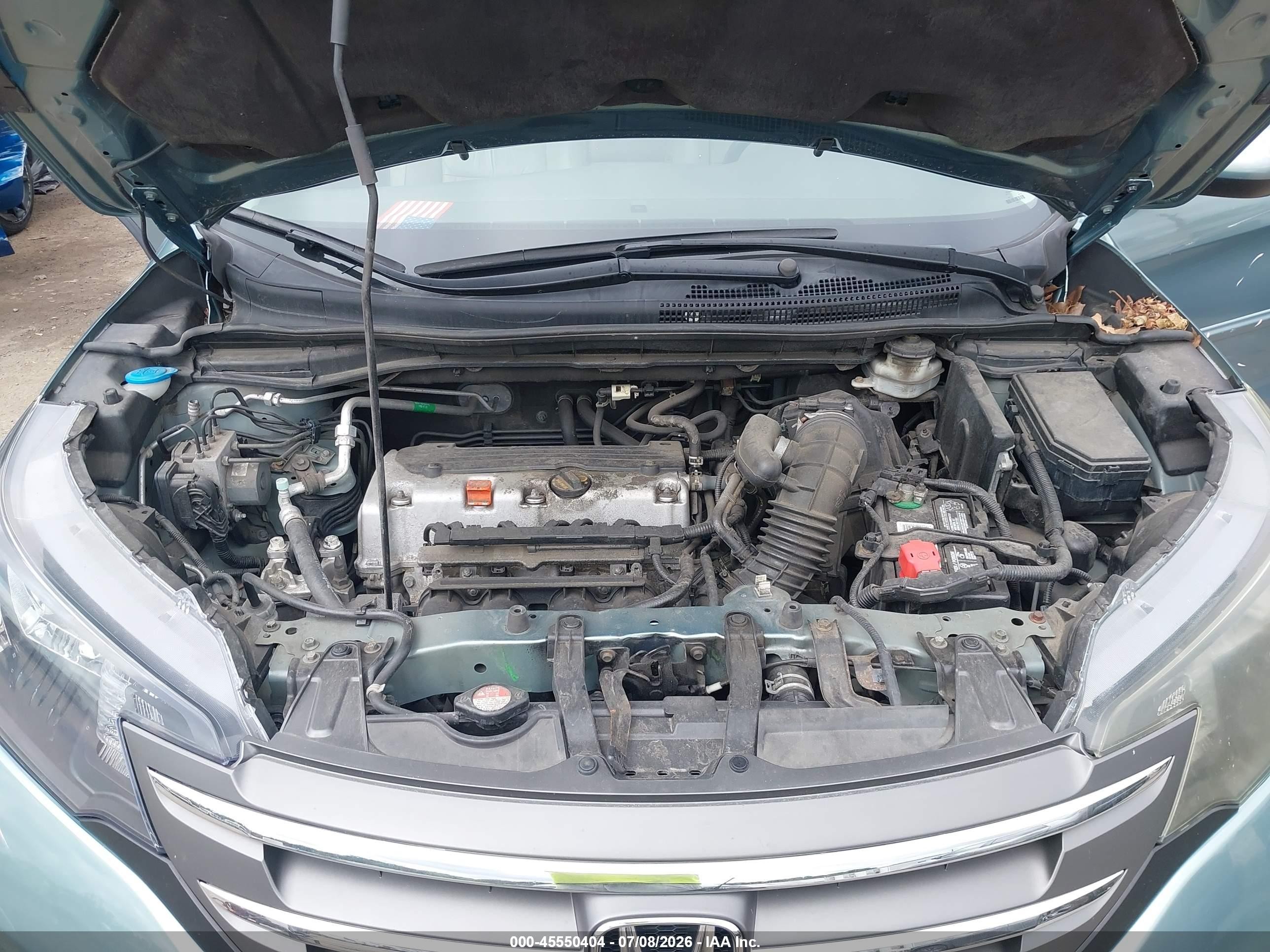 2012 Honda Cr-v Ex-l Серый vin: 2HKRM4H71CH621193