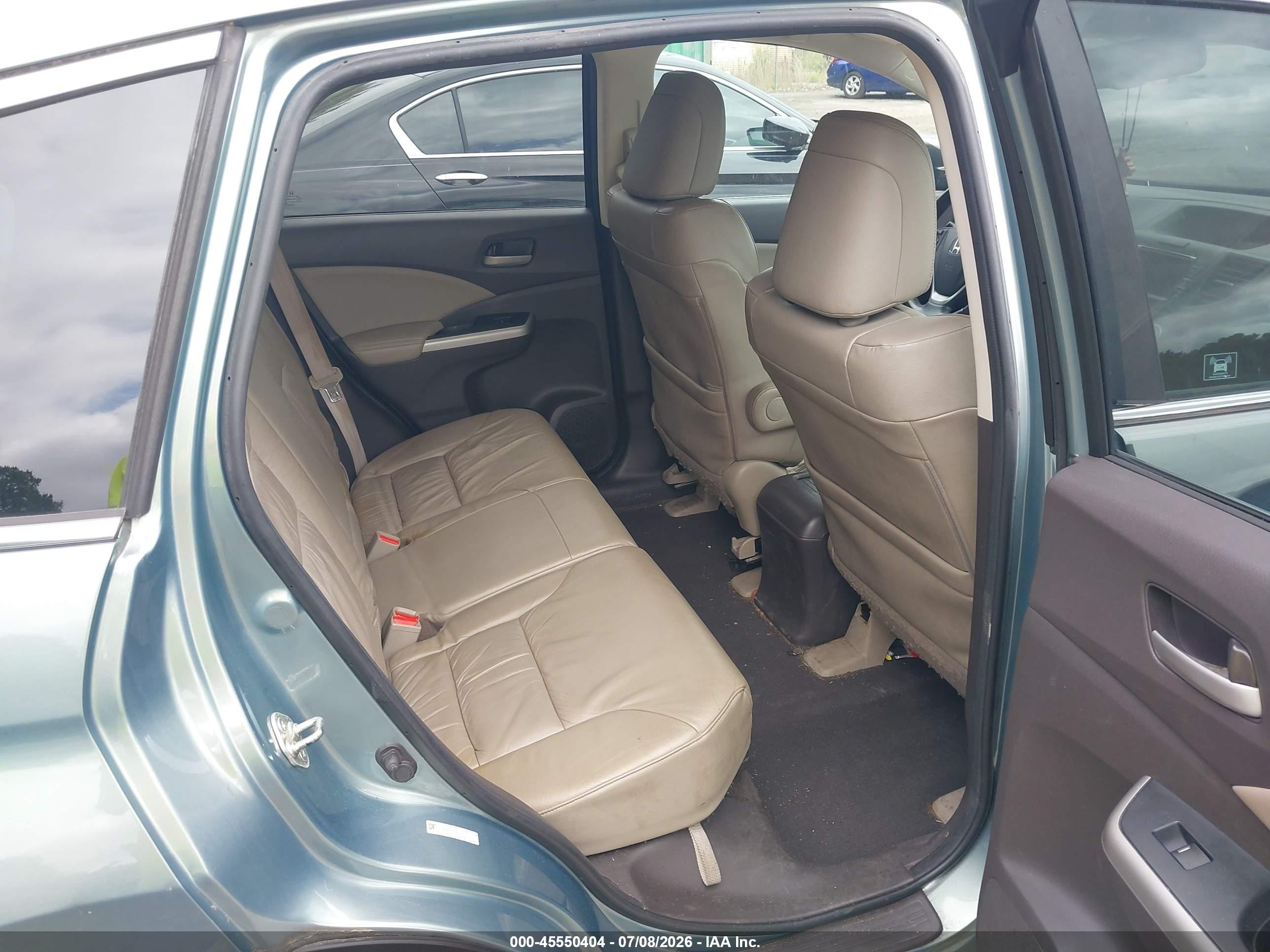 2012 Honda Cr-v Ex-l Серый vin: 2HKRM4H71CH621193