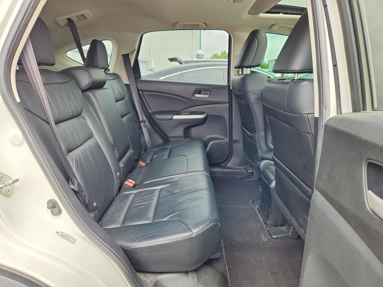 2013 Honda Cr-v Exl White vin: 2HKRM4H71DH113470