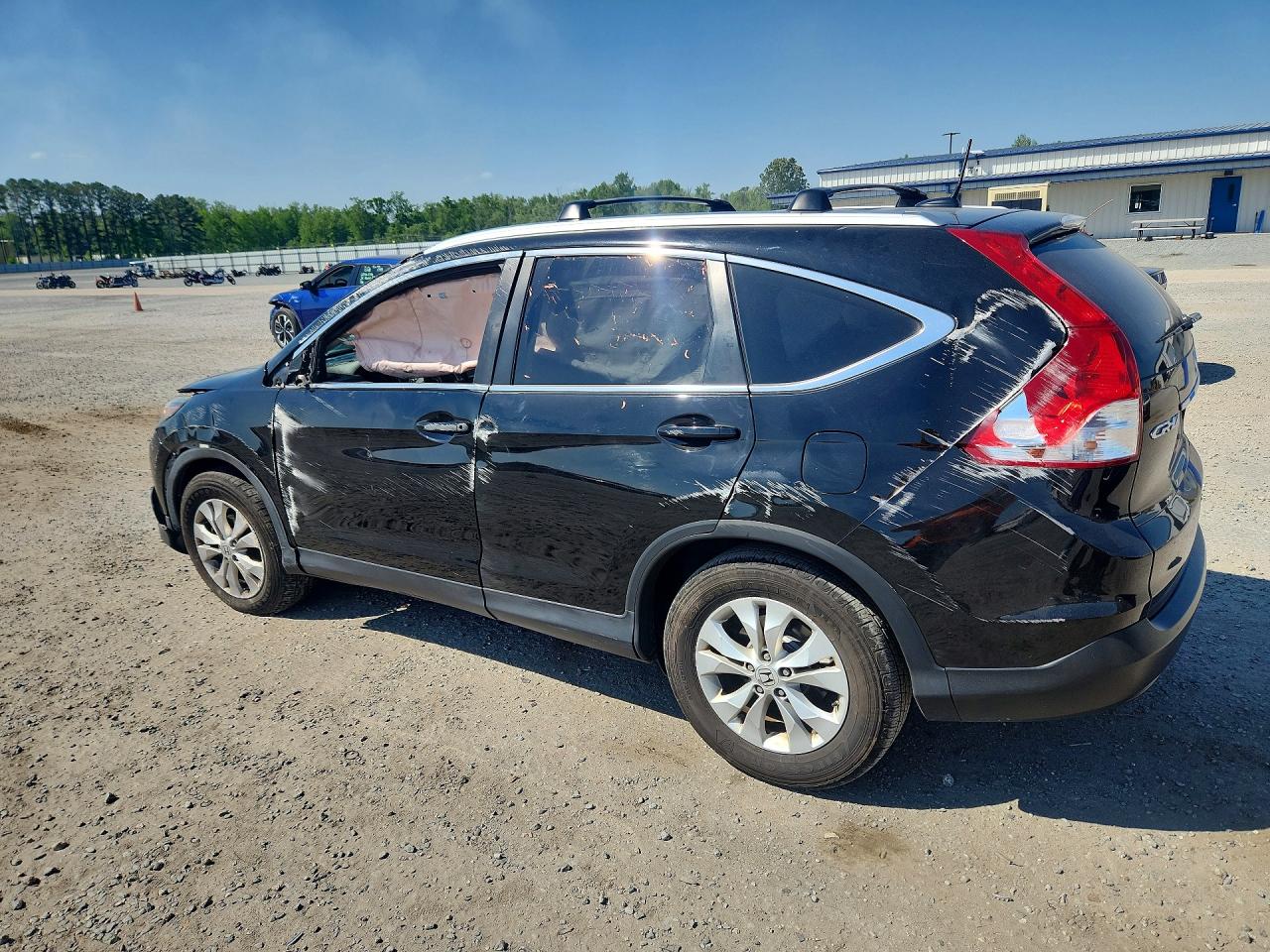 2013 Honda Cr-v Exl Black vin: 2HKRM4H71DH622555