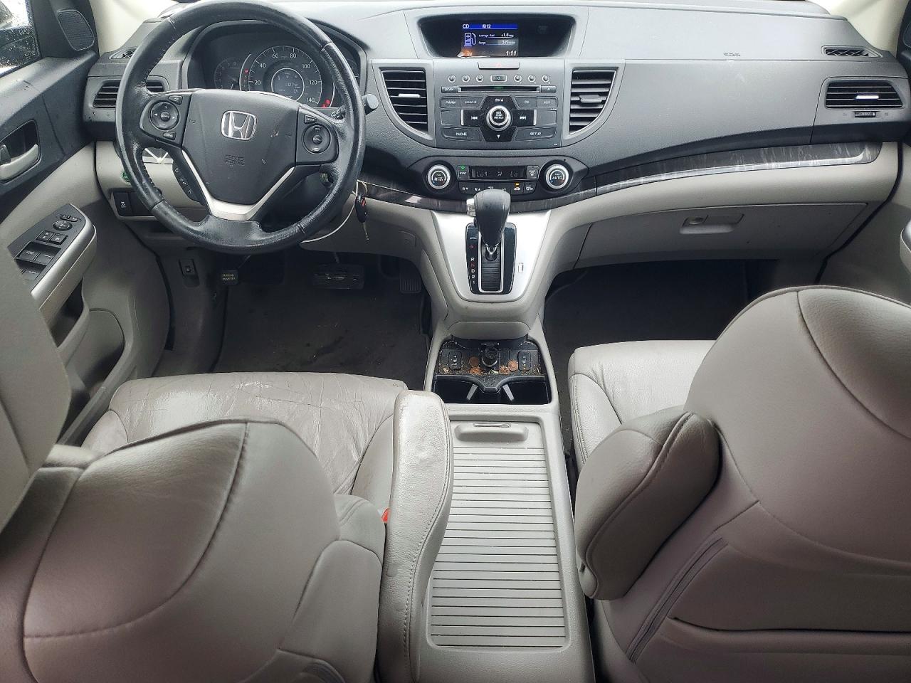2013 Honda Cr-v Exl Blue vin: 2HKRM4H71DH624936