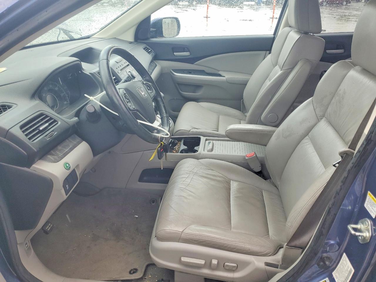 2013 Honda Cr-v Exl Blue vin: 2HKRM4H71DH624936