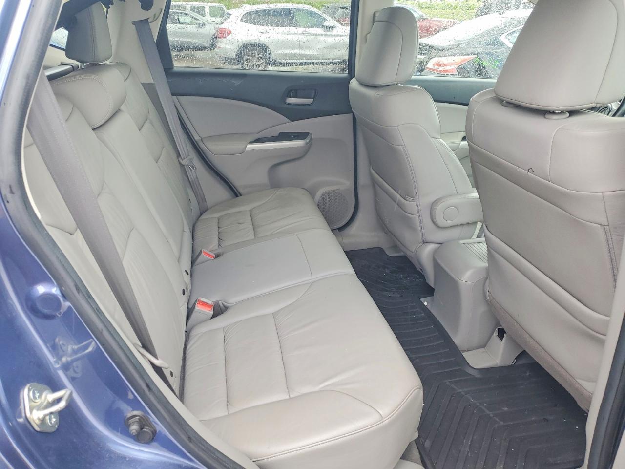 2013 Honda Cr-v Exl Blue vin: 2HKRM4H71DH624936