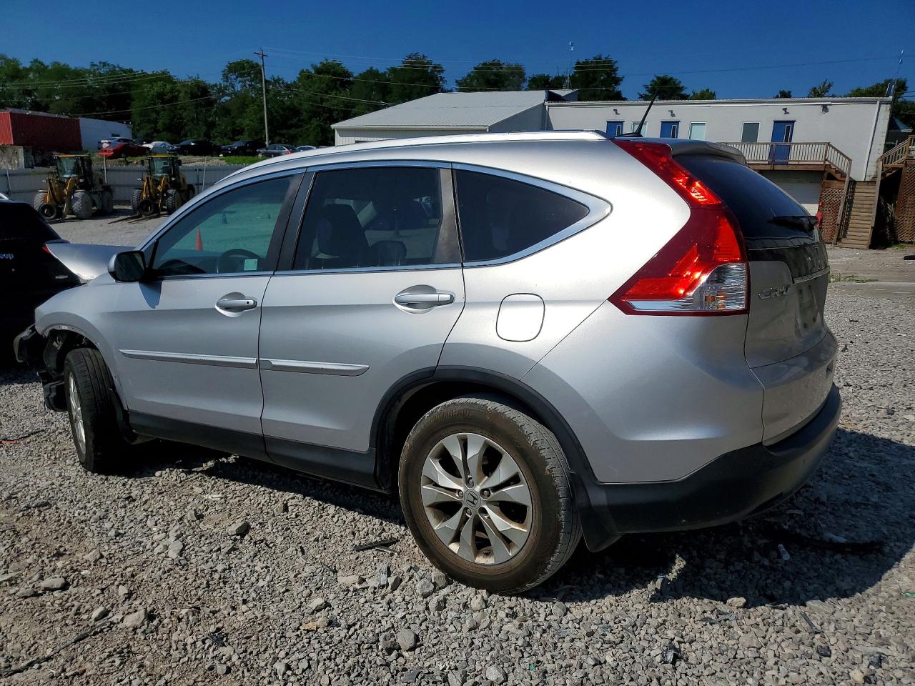 2013 Honda Cr-v Exl Silver vin: 2HKRM4H71DH646810