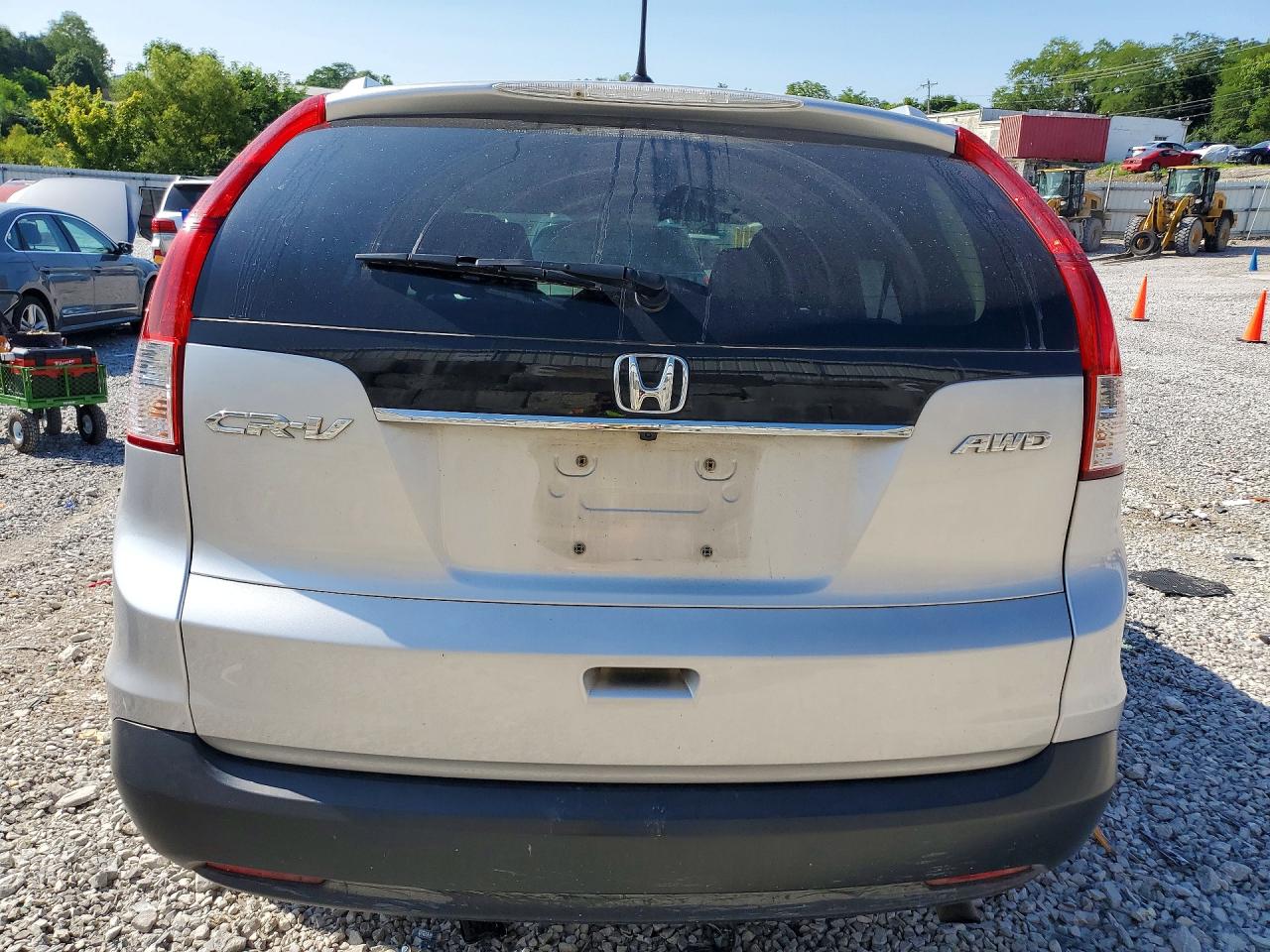 2013 Honda Cr-v Exl Silver vin: 2HKRM4H71DH646810