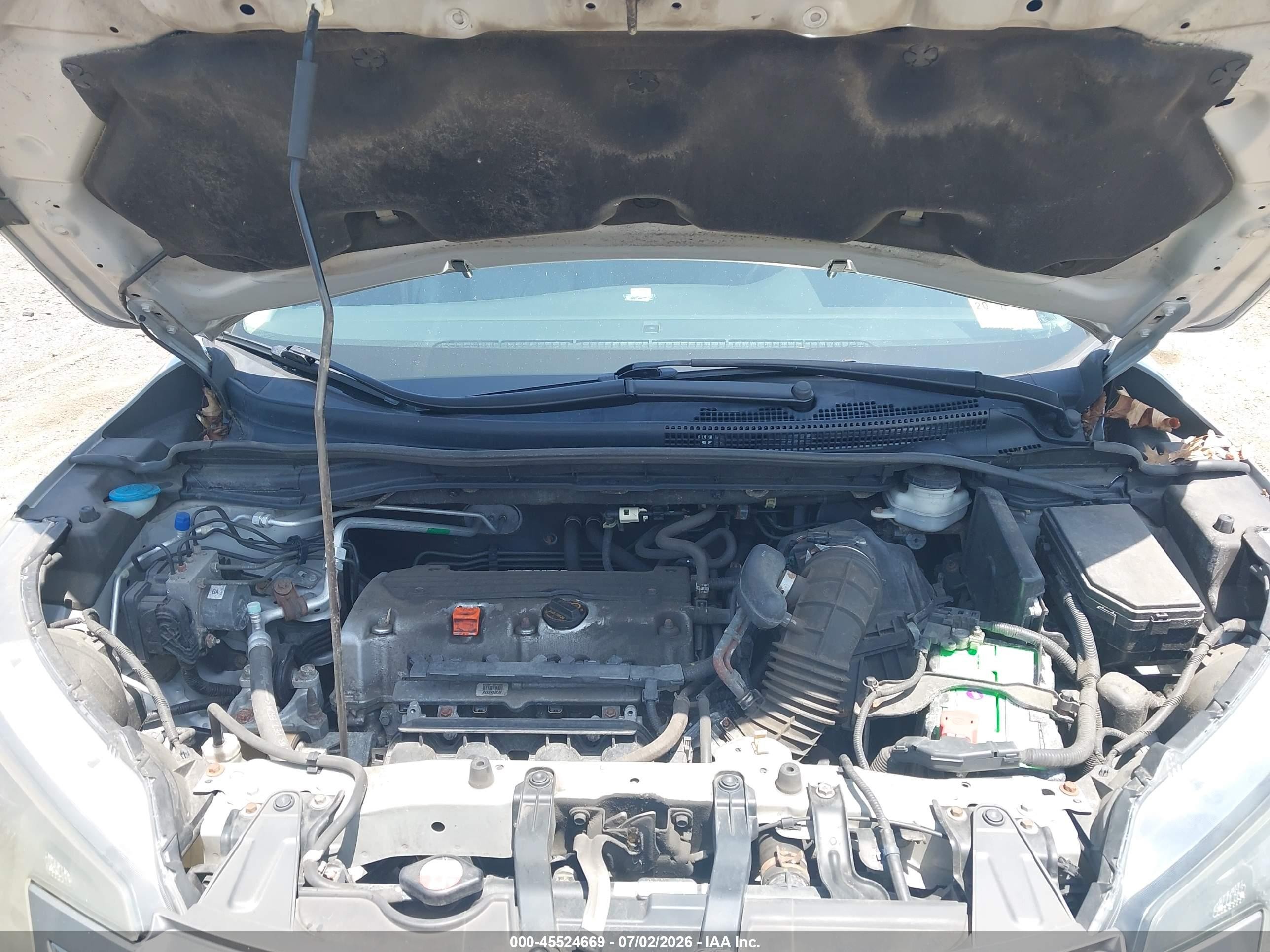 2013 Honda Cr-v Ex-l Silver vin: 2HKRM4H71DH647911
