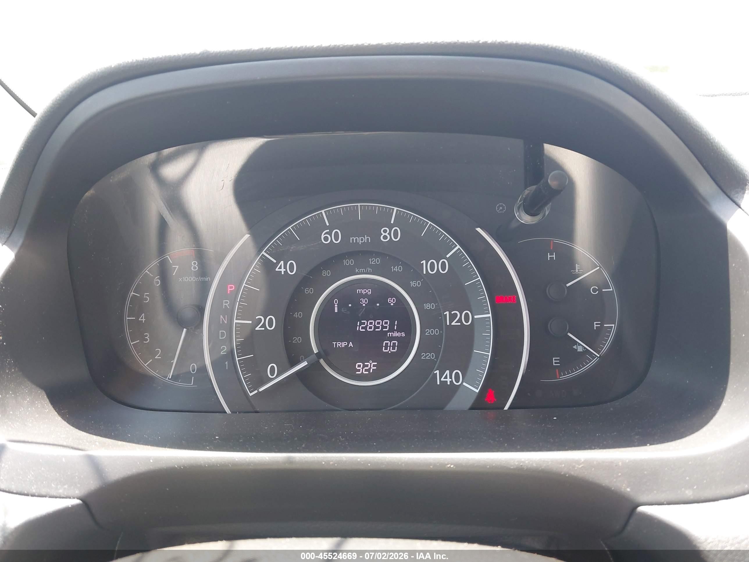 2013 Honda Cr-v Ex-l Silver vin: 2HKRM4H71DH647911
