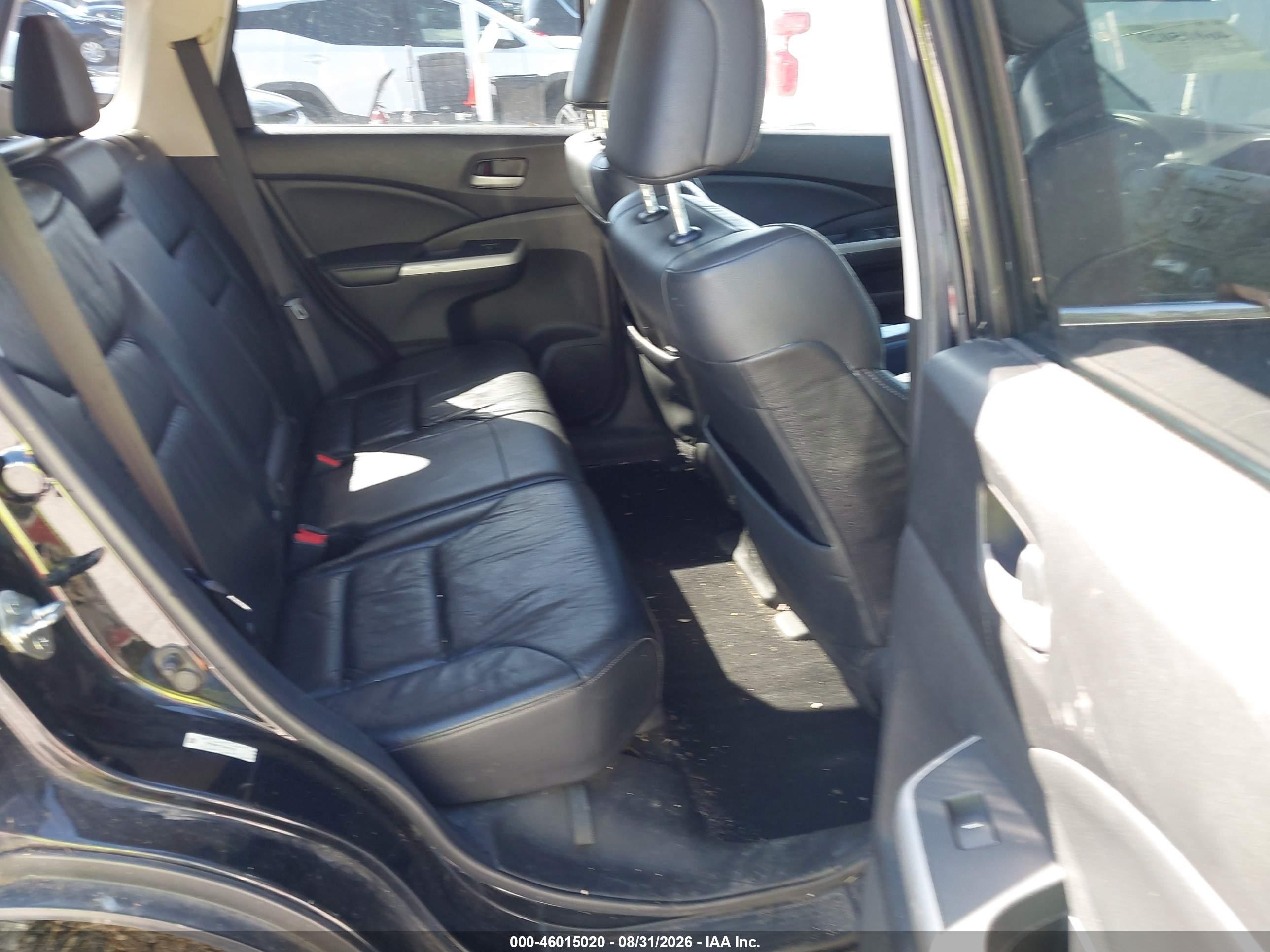 2013 Honda Cr-v Ex-l Black vin: 2HKRM4H71DH661954