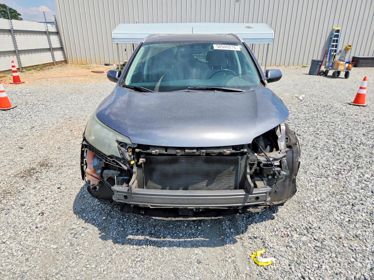 2013 Honda Cr-v Exl Silver vin: 2HKRM4H71DH666636