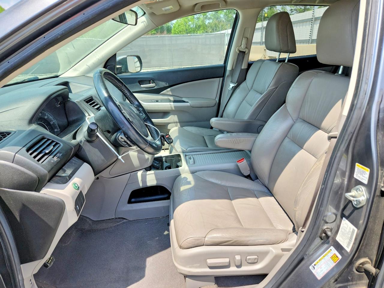 2013 Honda Cr-v Exl Silver vin: 2HKRM4H71DH666636