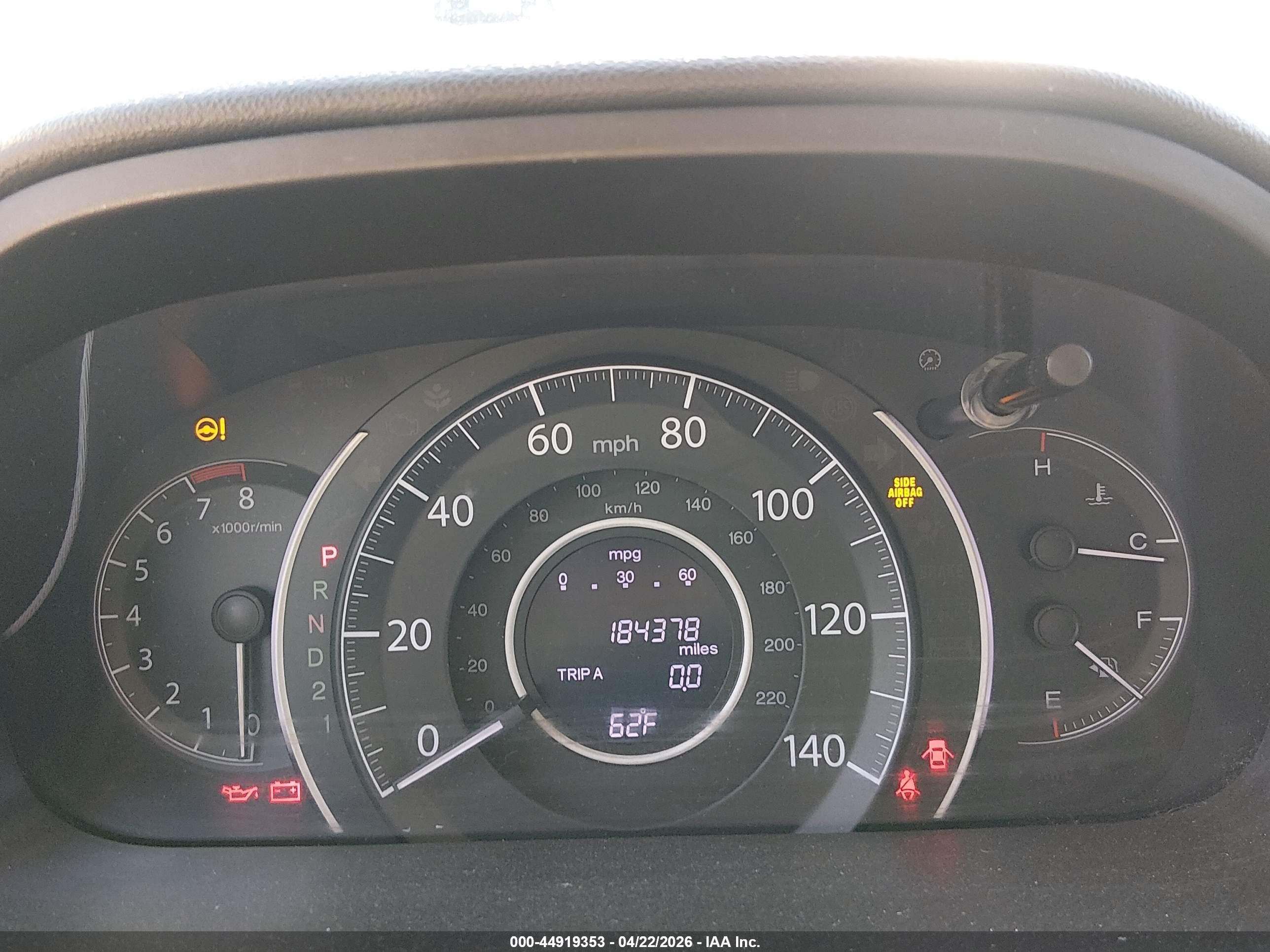 2013 Honda Cr-v Ex-l Silver vin: 2HKRM4H71DH667916