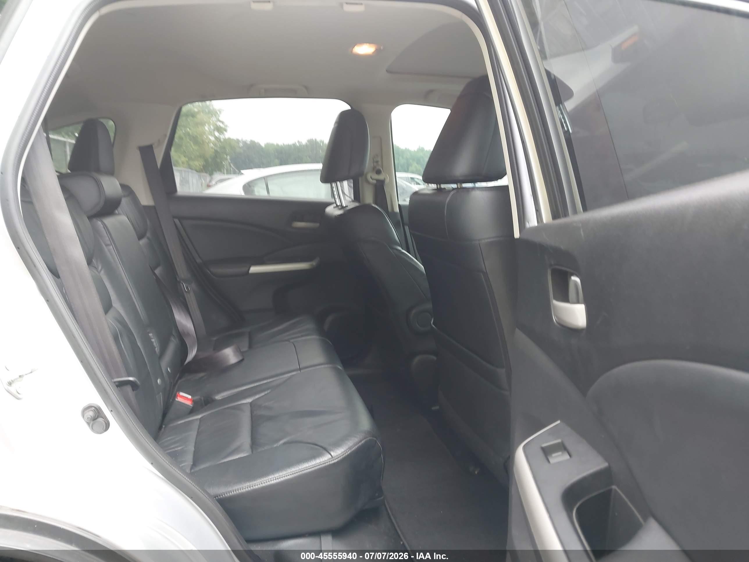 2013 Honda Cr-v Ex-l Silver vin: 2HKRM4H71DH671352