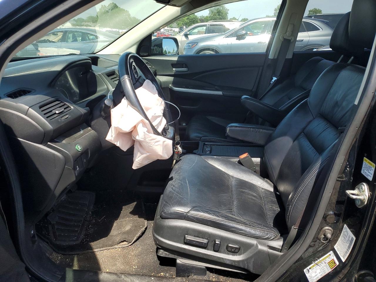2014 Honda Cr-v Exl Black vin: 2HKRM4H71EH612142