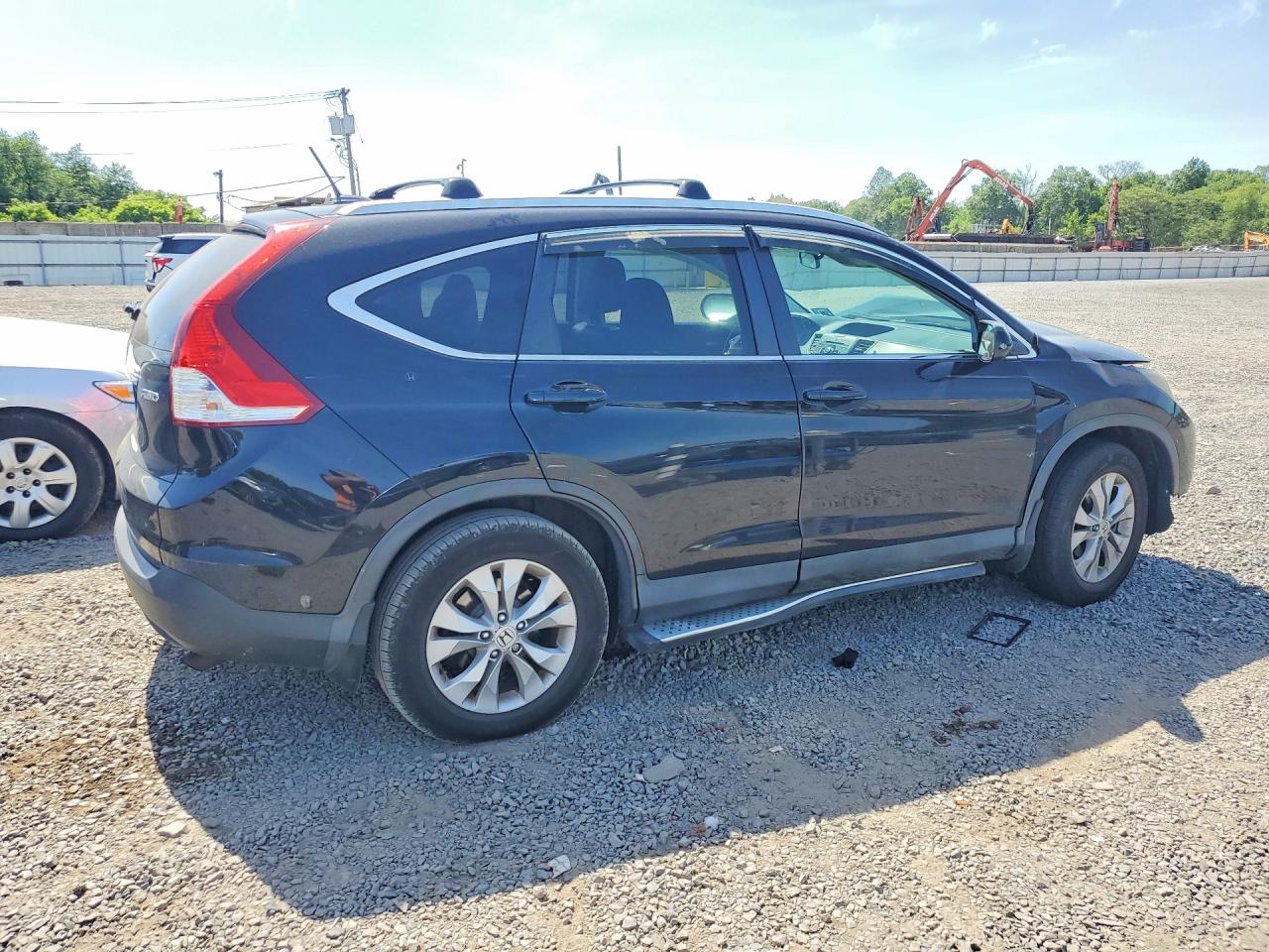 2014 Honda Cr-v Exl Black vin: 2HKRM4H71EH612142