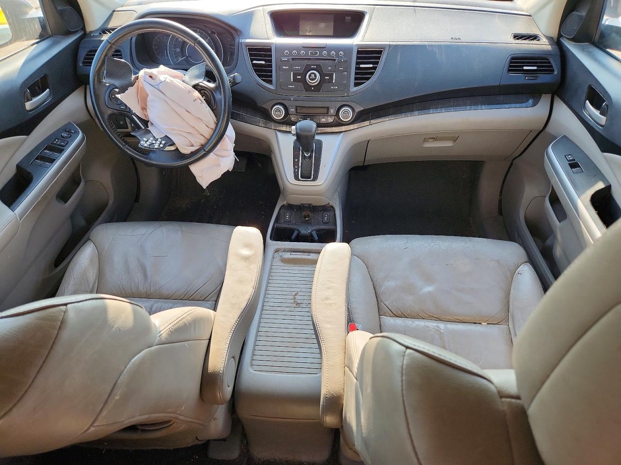 2014 Honda Cr-v Exl Синий vin: 2HKRM4H71EH614280
