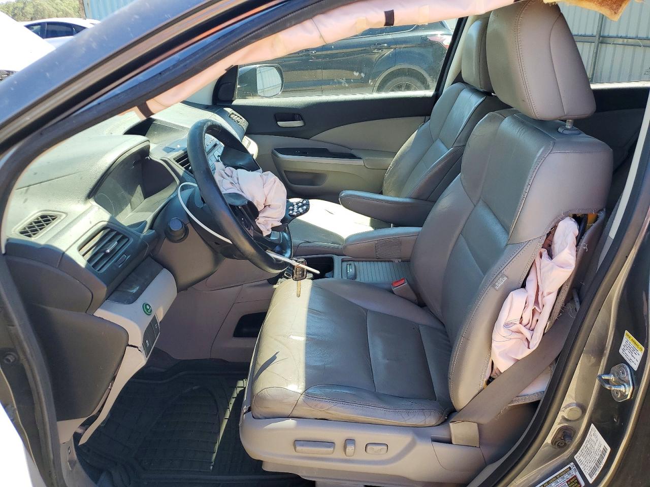 2014 Honda Cr-v Exl Gray vin: 2HKRM4H71EH630673