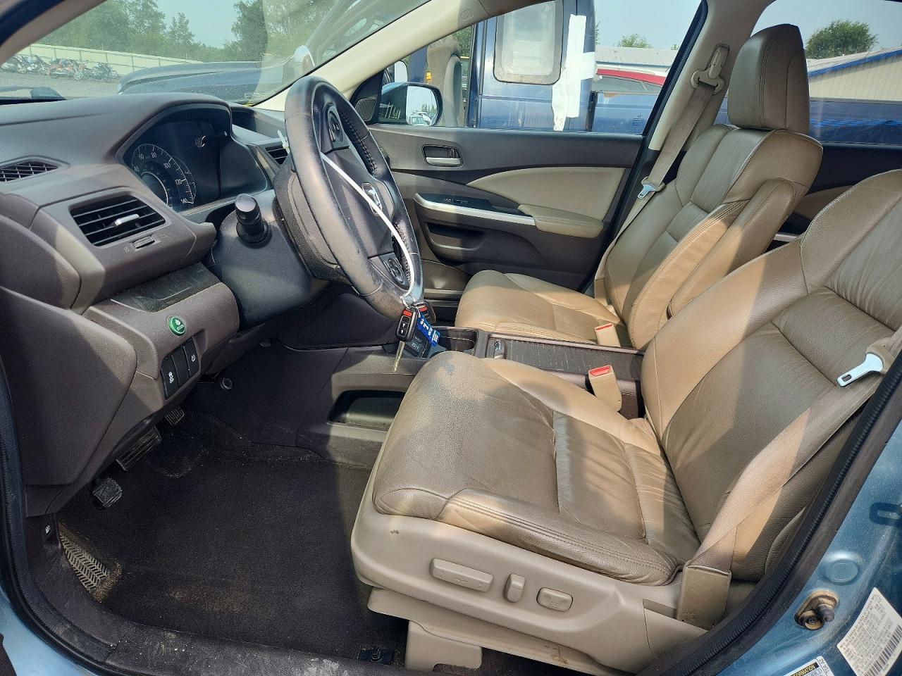 2014 Honda Cr-v Exl Blue vin: 2HKRM4H71EH632326