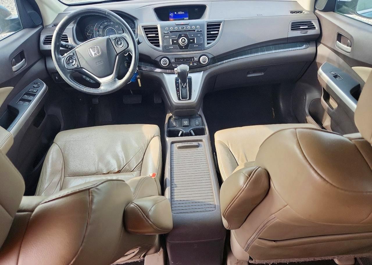 2014 Honda Cr-v Exl Blue vin: 2HKRM4H71EH632326