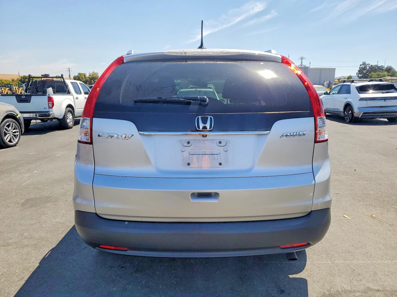 2014 Honda Cr-v Exl Silver vin: 2HKRM4H71EH633587