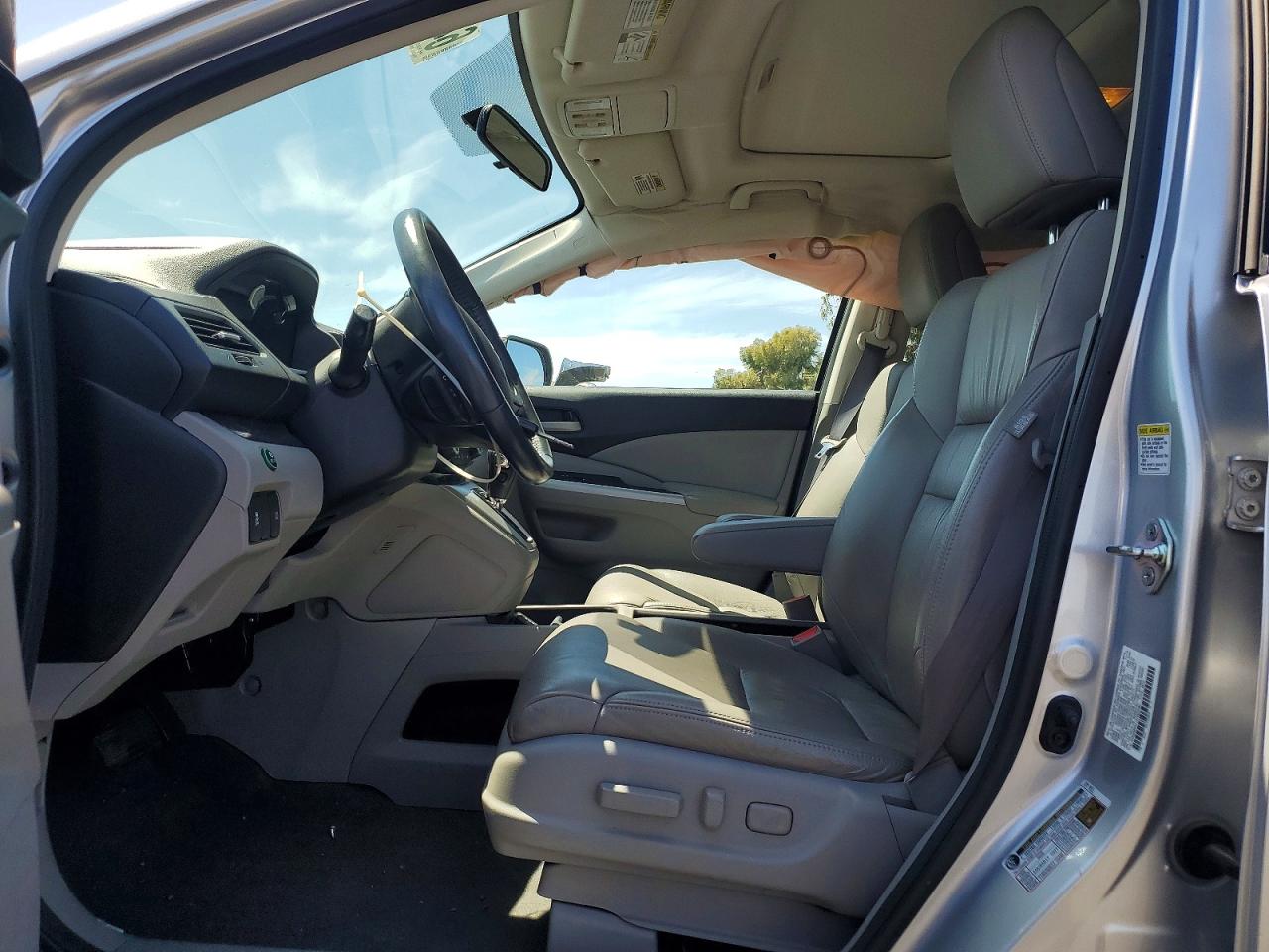 2014 Honda Cr-v Exl Silver vin: 2HKRM4H71EH633587