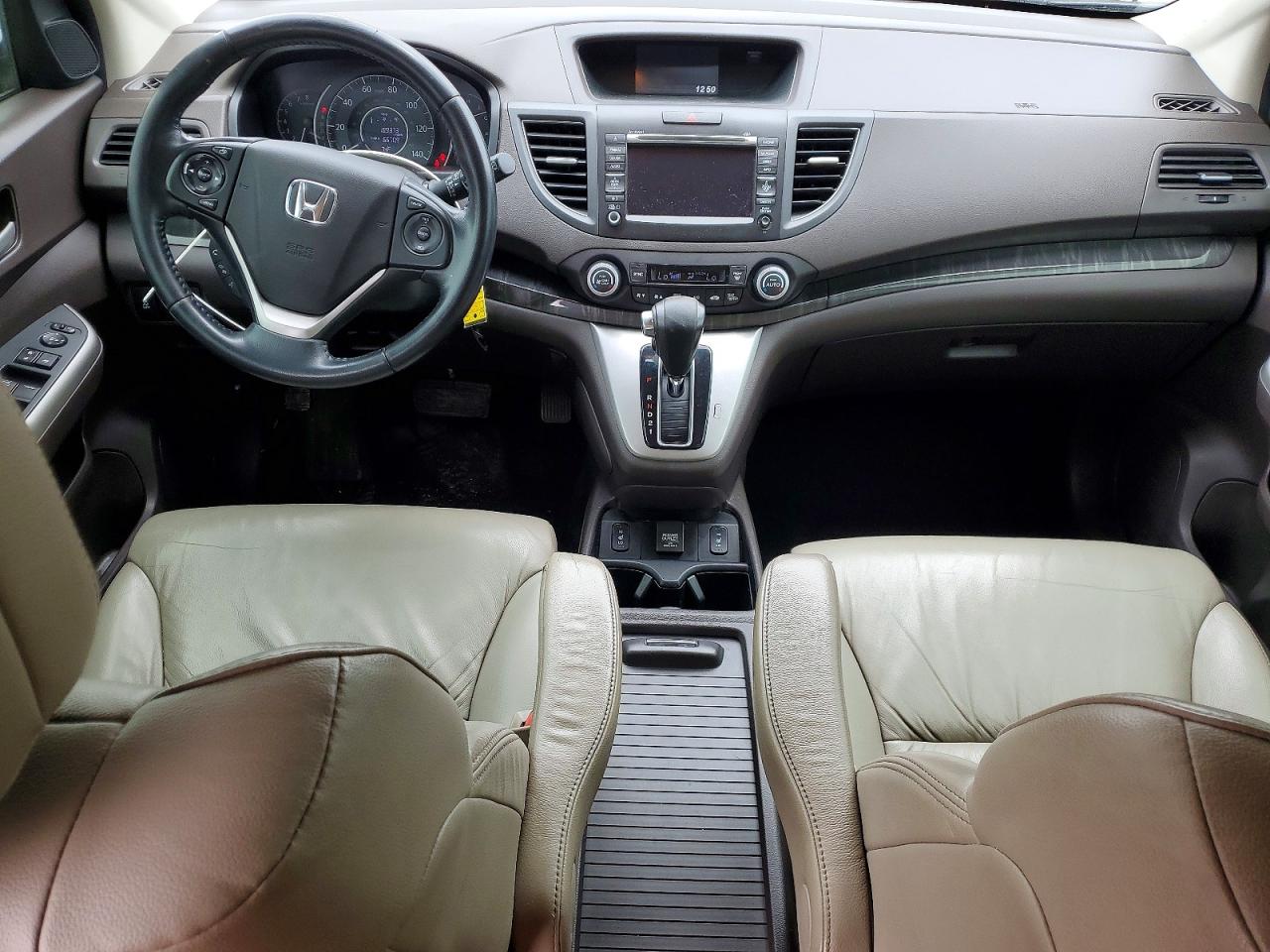 2014 Honda Cr-v Exl Gray vin: 2HKRM4H71EH638322