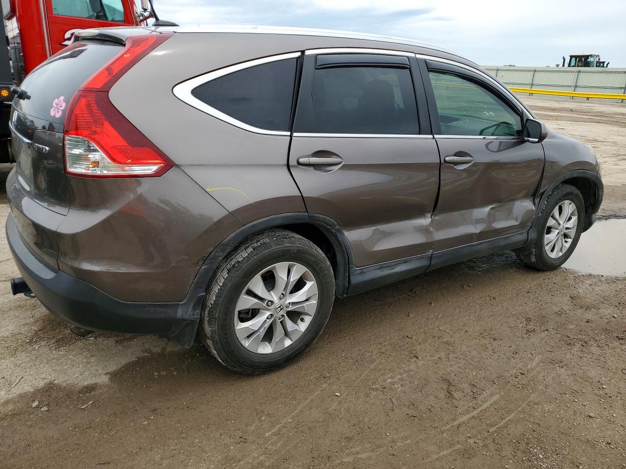 2014 Honda Cr-v Exl Gray vin: 2HKRM4H71EH638322