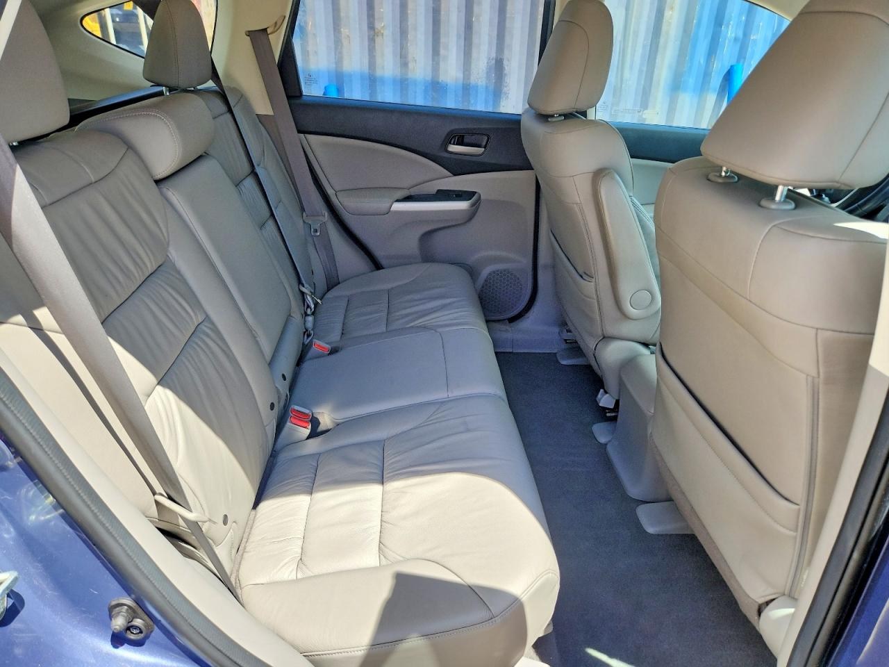 2014 Honda Cr-v Exl Blue vin: 2HKRM4H71EH643293