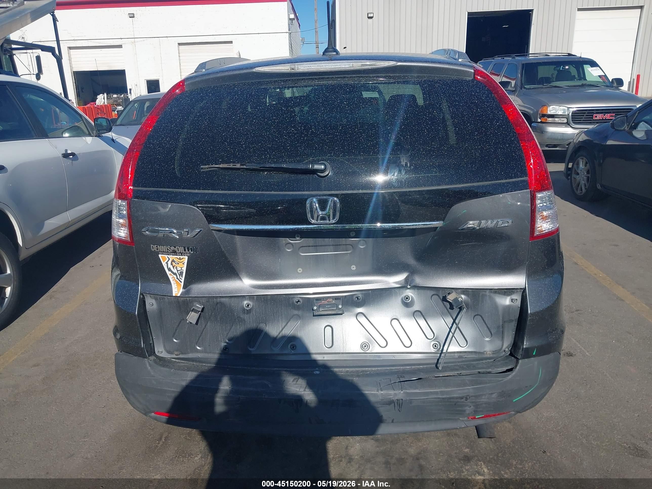 2014 Honda Cr-v Ex-l Gray vin: 2HKRM4H71EH655766