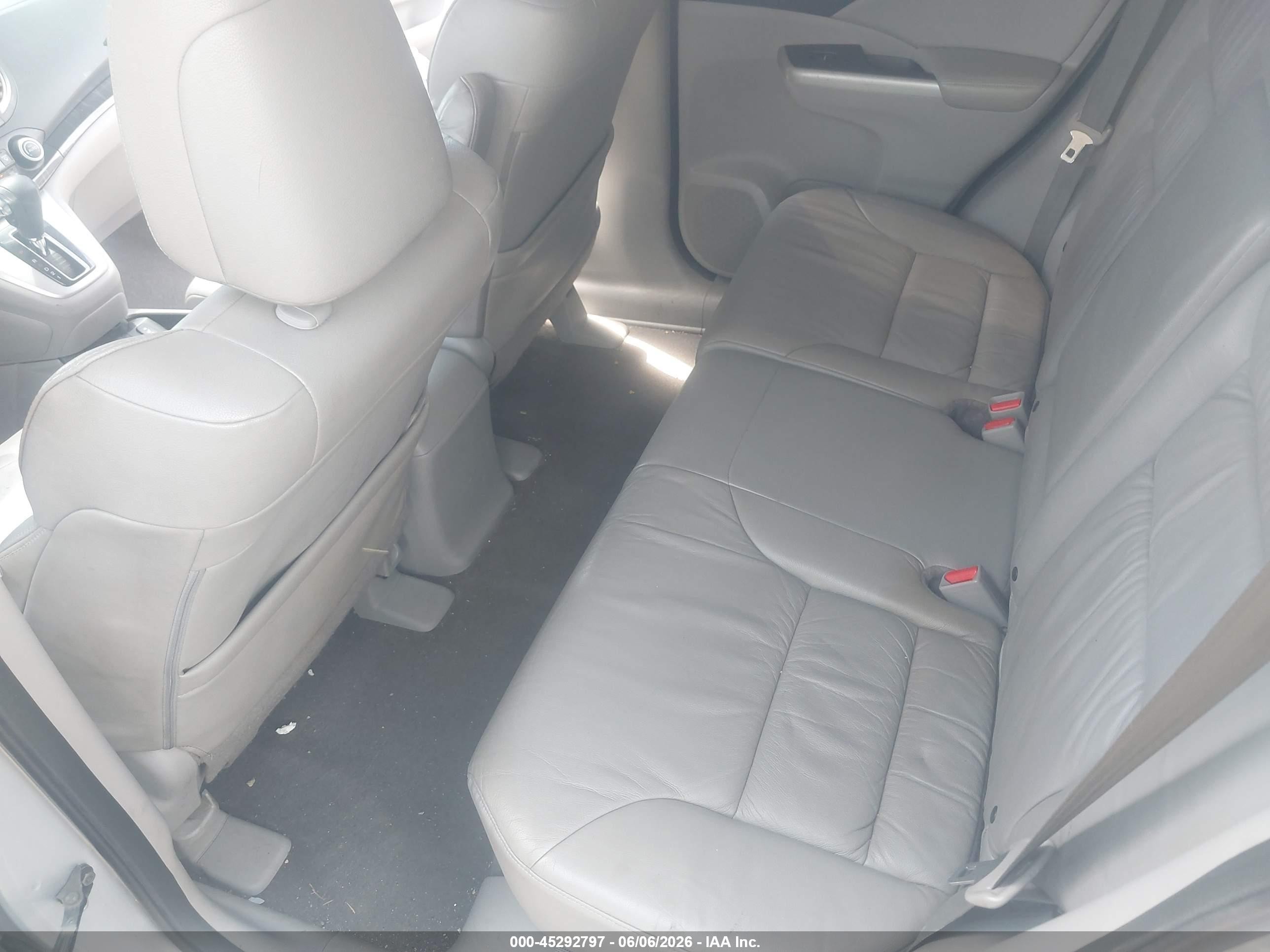 2014 Honda Cr-v Ex-l Silver vin: 2HKRM4H71EH665665