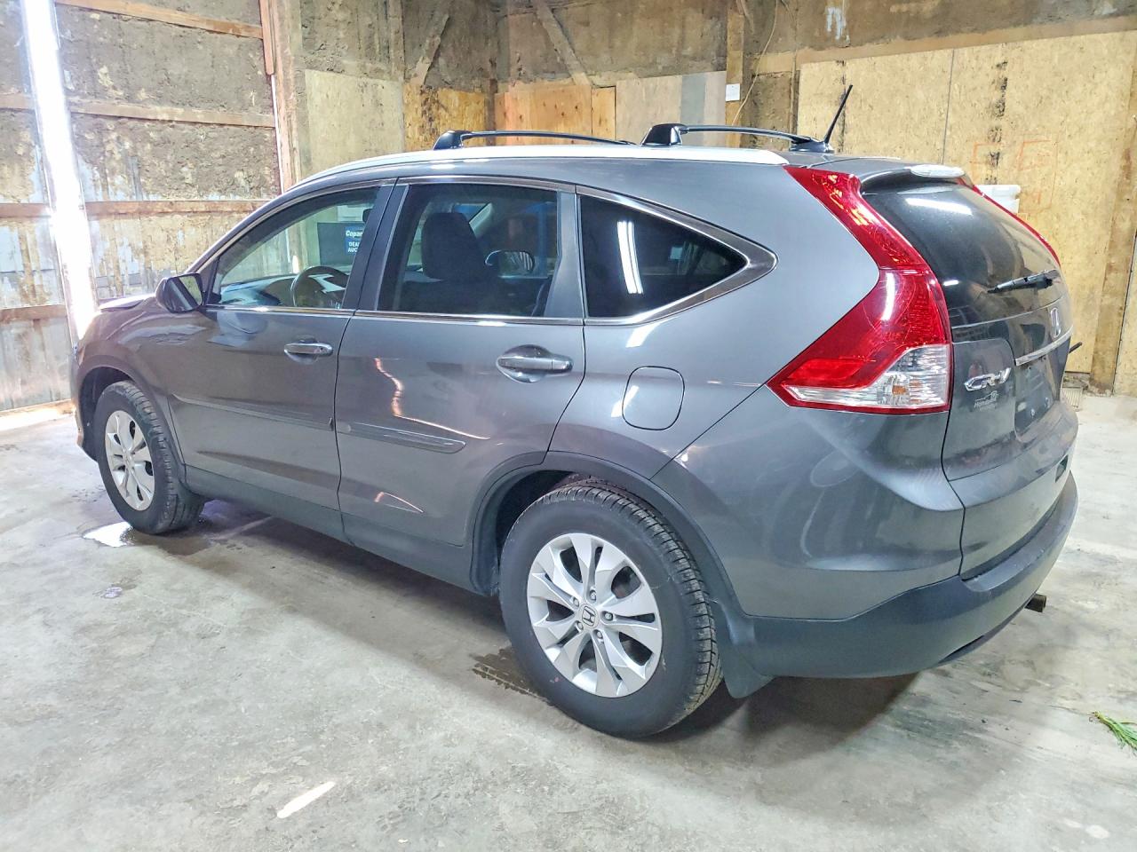 2014 Honda Cr-v Exl Gray vin: 2HKRM4H71EH688895