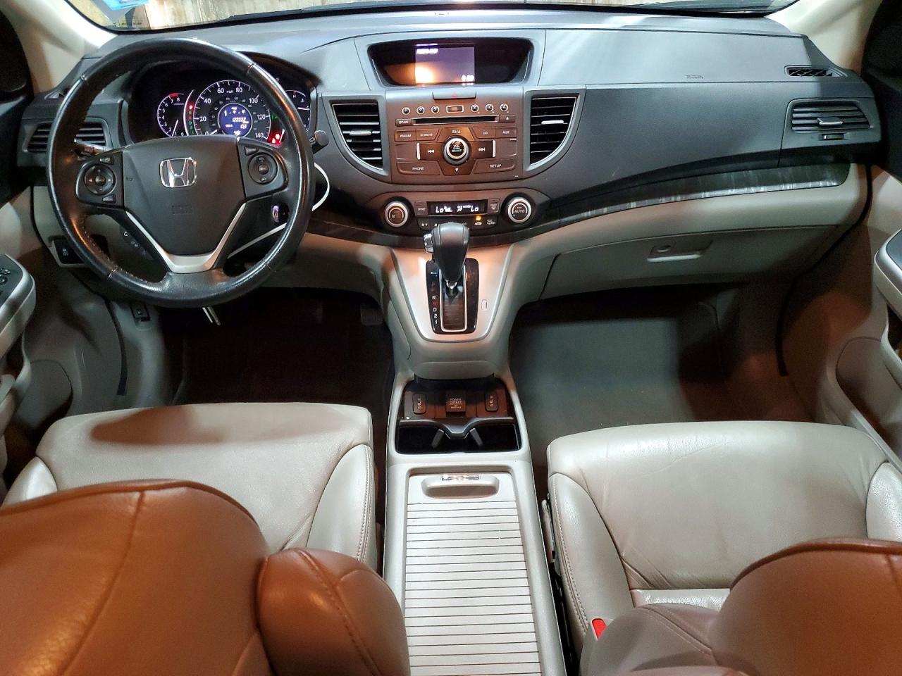 2014 Honda Cr-v Exl Gray vin: 2HKRM4H71EH688895