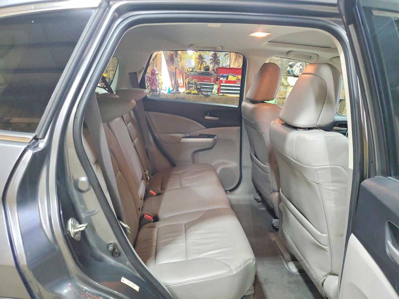 2014 Honda Cr-v Exl Gray vin: 2HKRM4H71EH688895