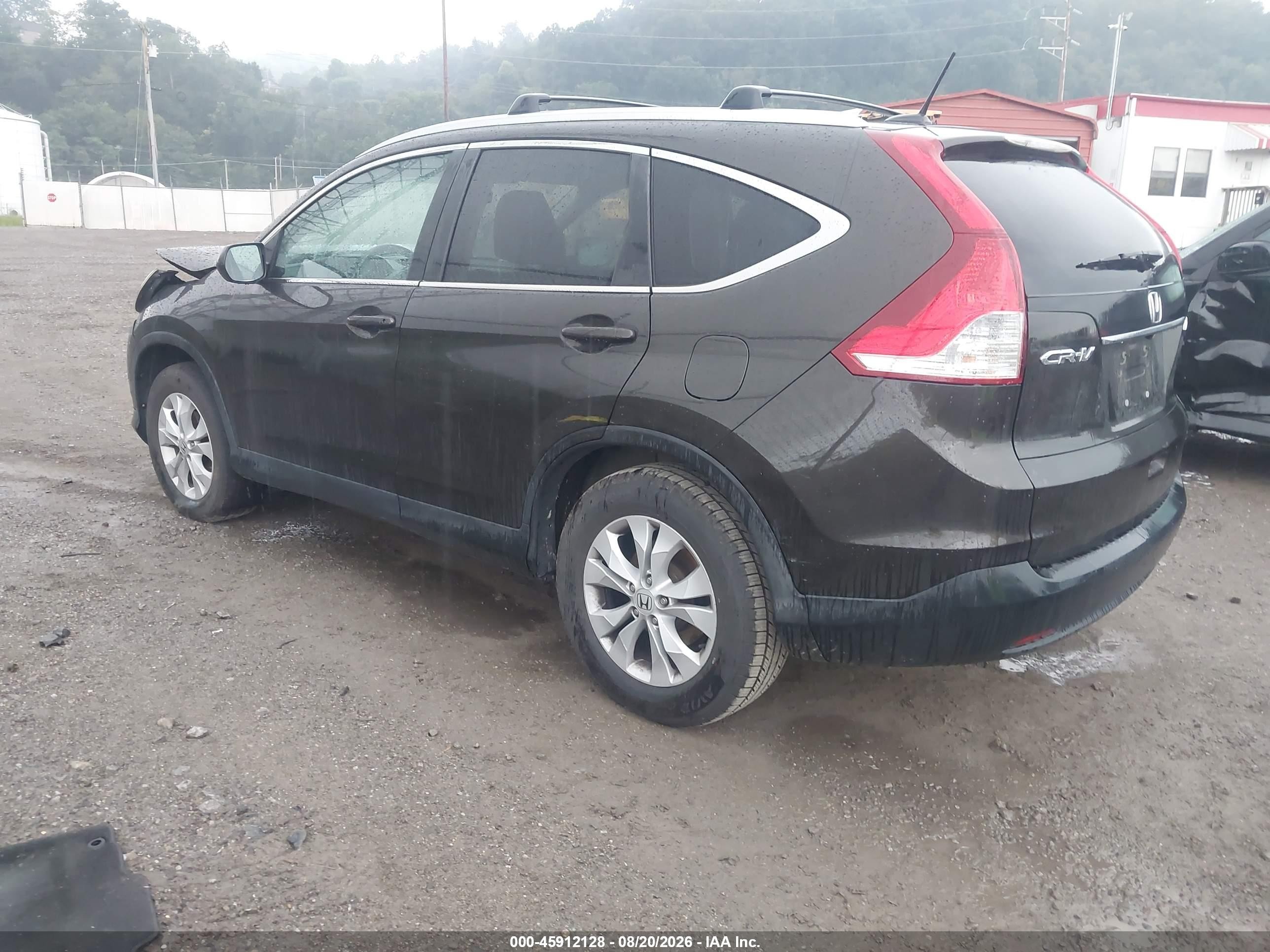 2014 Honda Cr-v Ex-l Brown vin: 2HKRM4H71EH697550