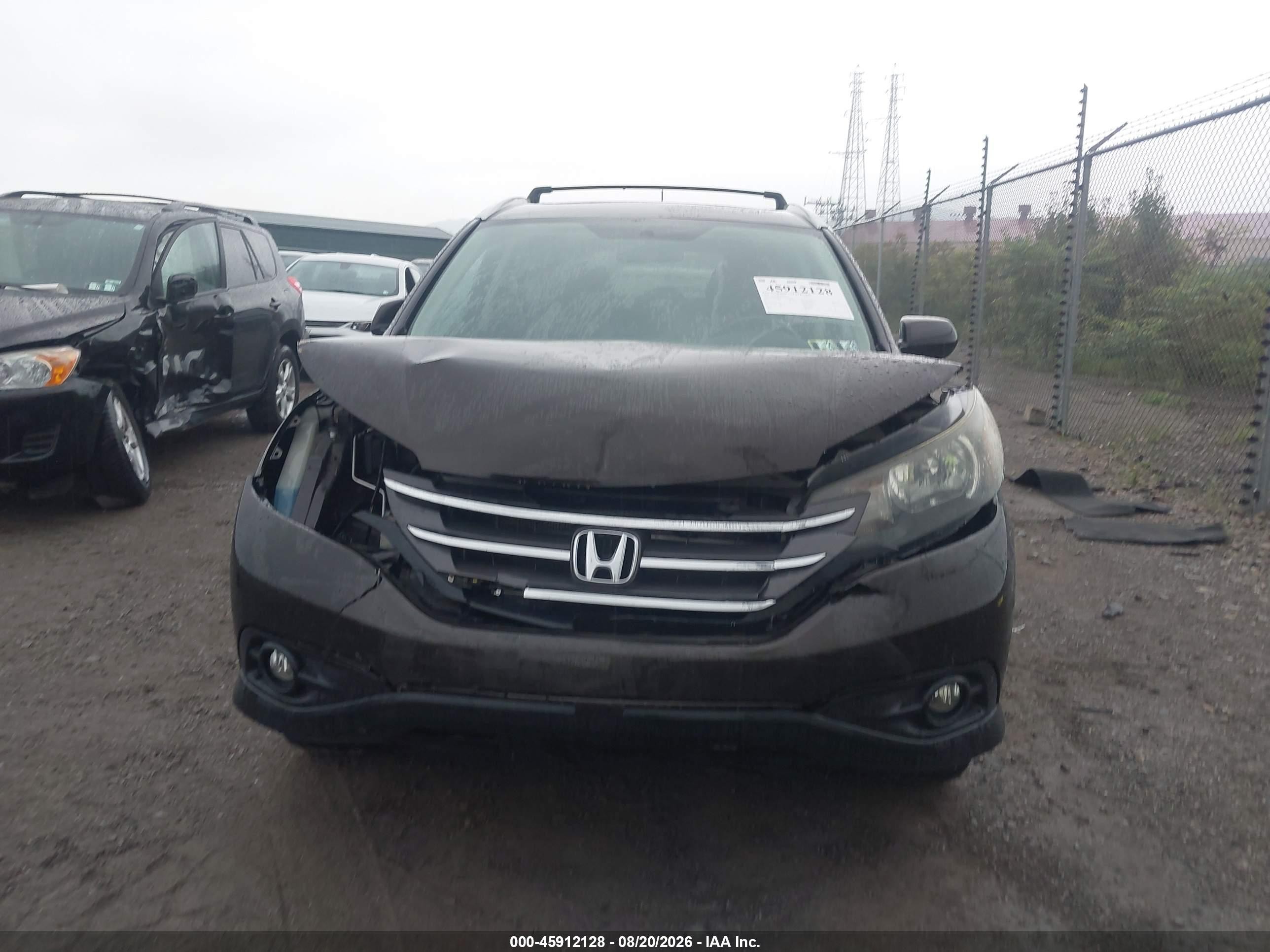 2014 Honda Cr-v Ex-l Brown vin: 2HKRM4H71EH697550