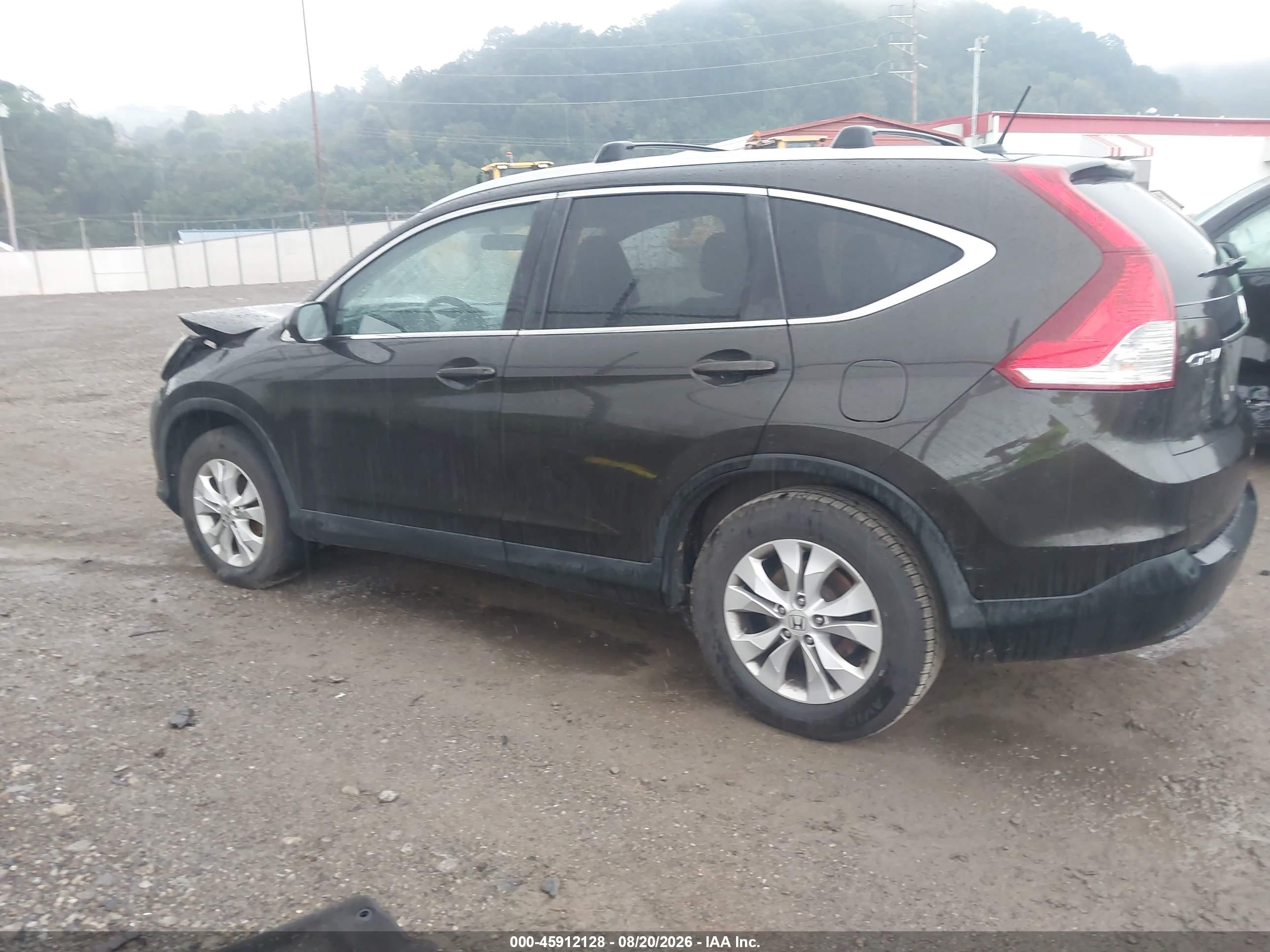 2014 Honda Cr-v Ex-l Brown vin: 2HKRM4H71EH697550