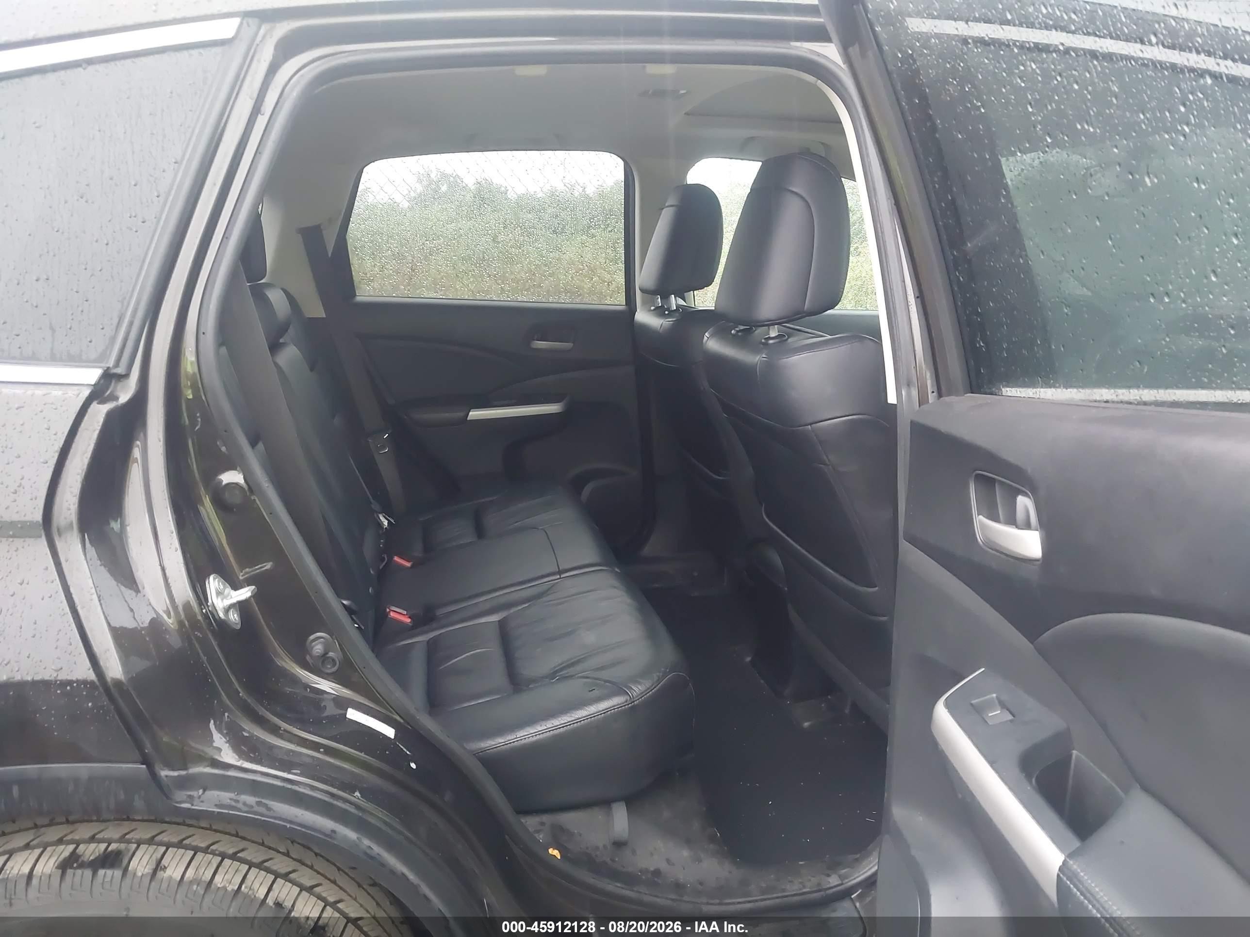 2014 Honda Cr-v Ex-l Brown vin: 2HKRM4H71EH697550