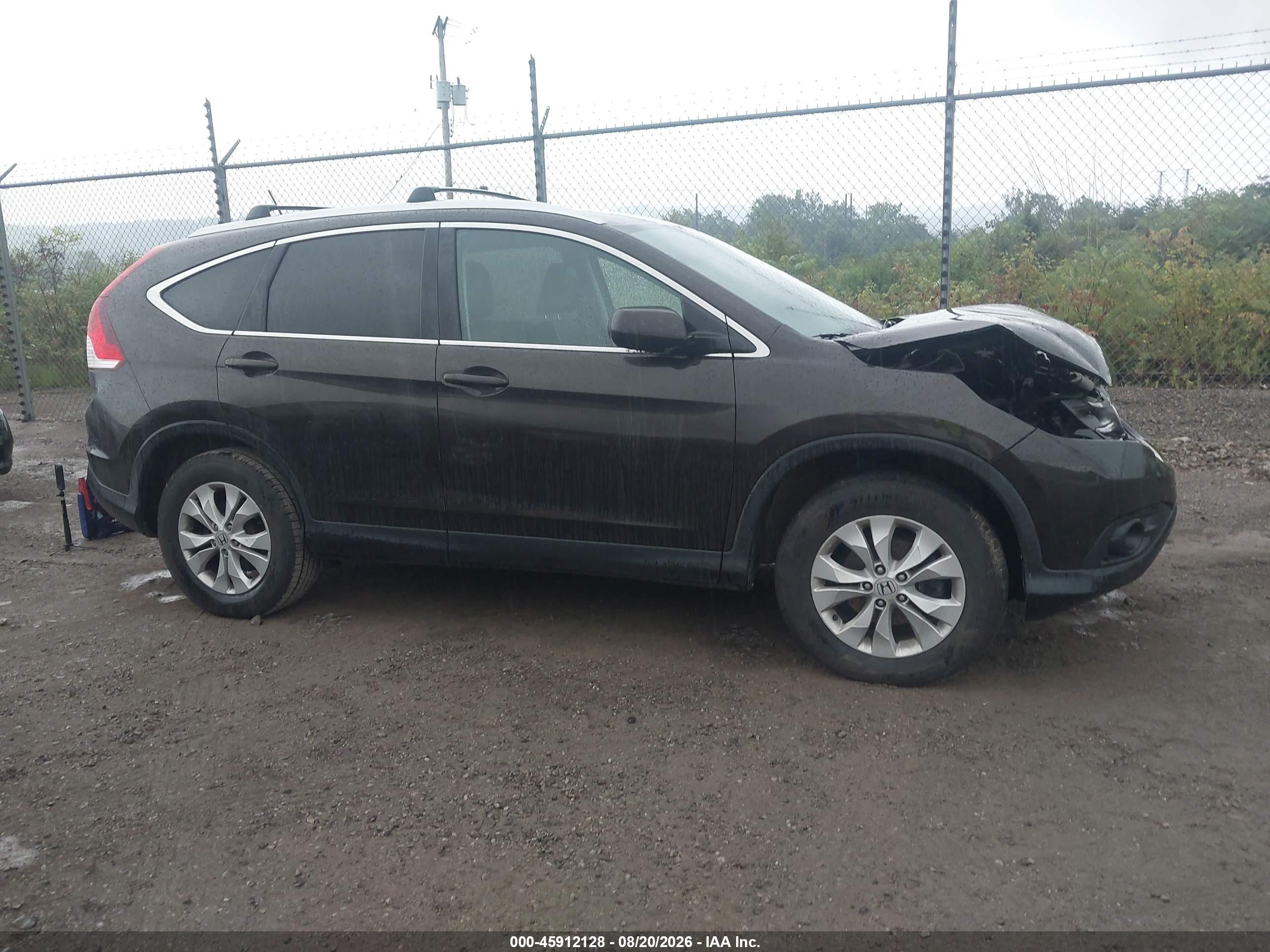 2014 Honda Cr-v Ex-l Brown vin: 2HKRM4H71EH697550