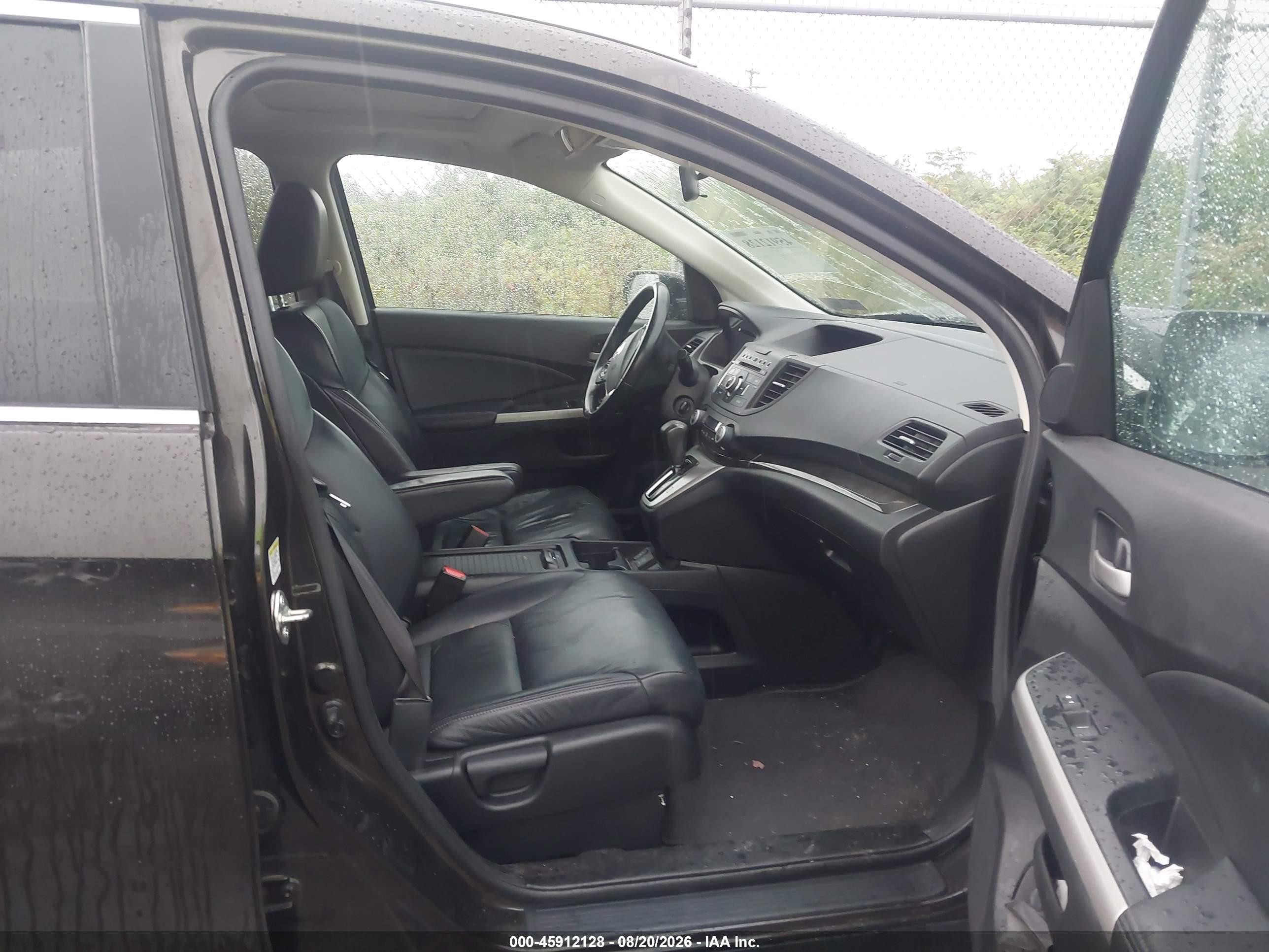 2014 Honda Cr-v Ex-l Brown vin: 2HKRM4H71EH697550