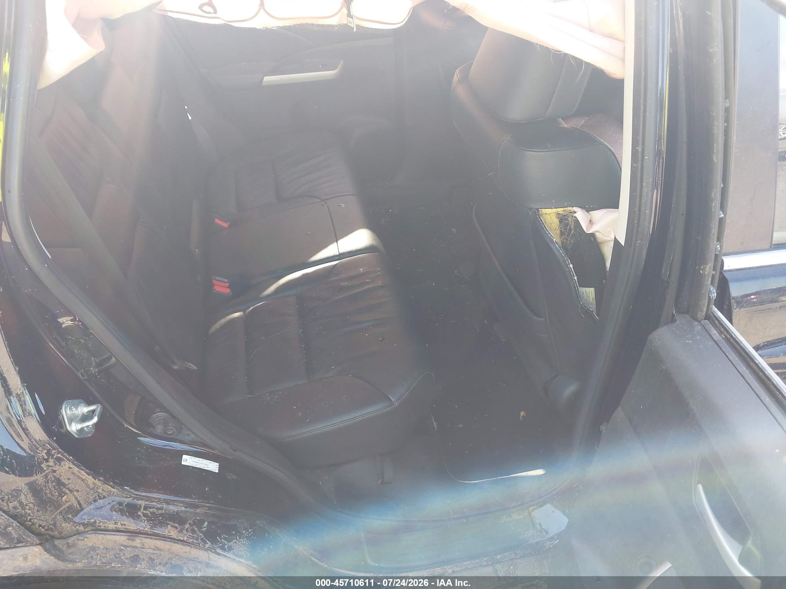 2014 Honda Cr-v Ex-l Черный vin: 2HKRM4H71EH700401
